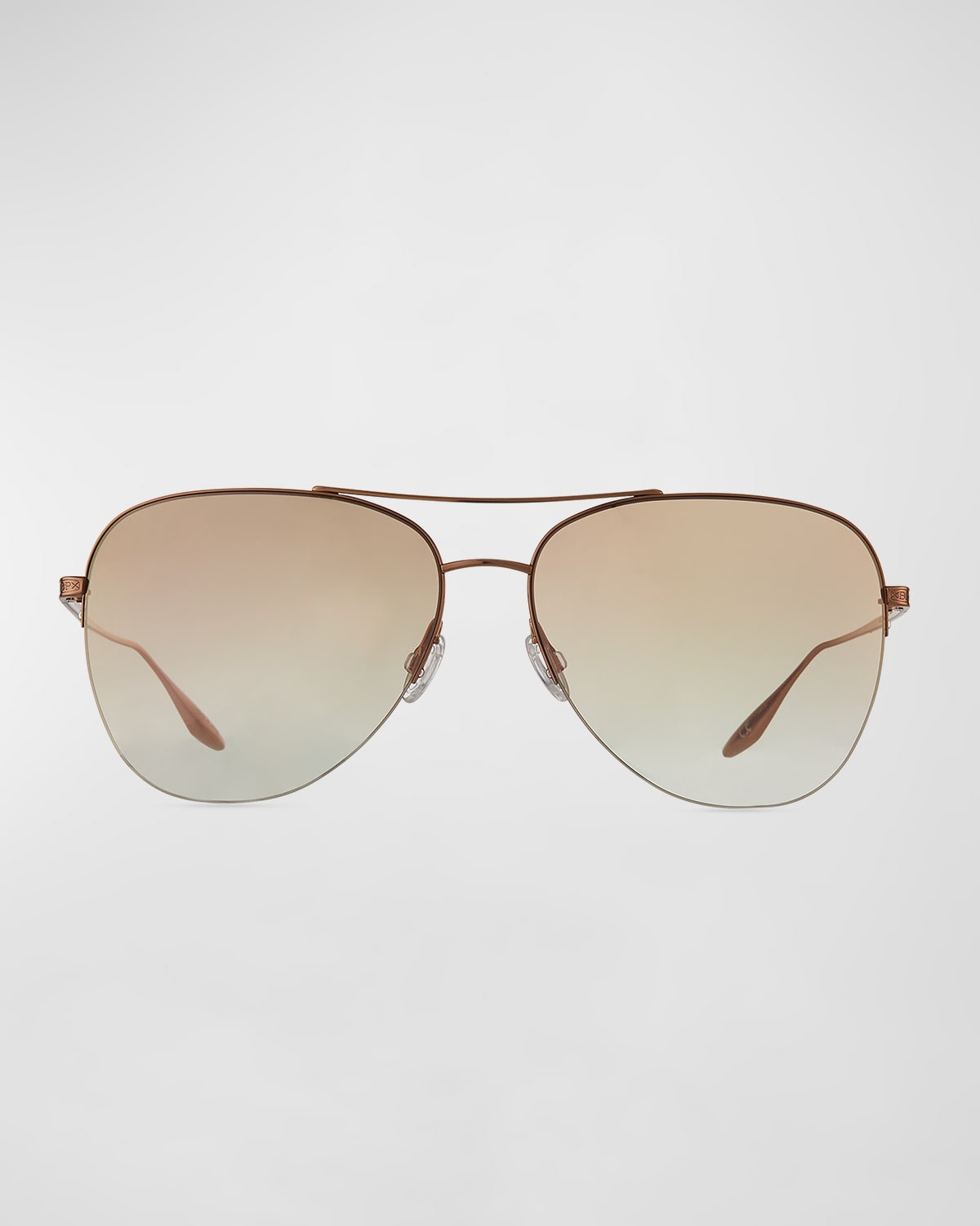 Barton Perreira 62mm Aviator Sunglasses In Pink