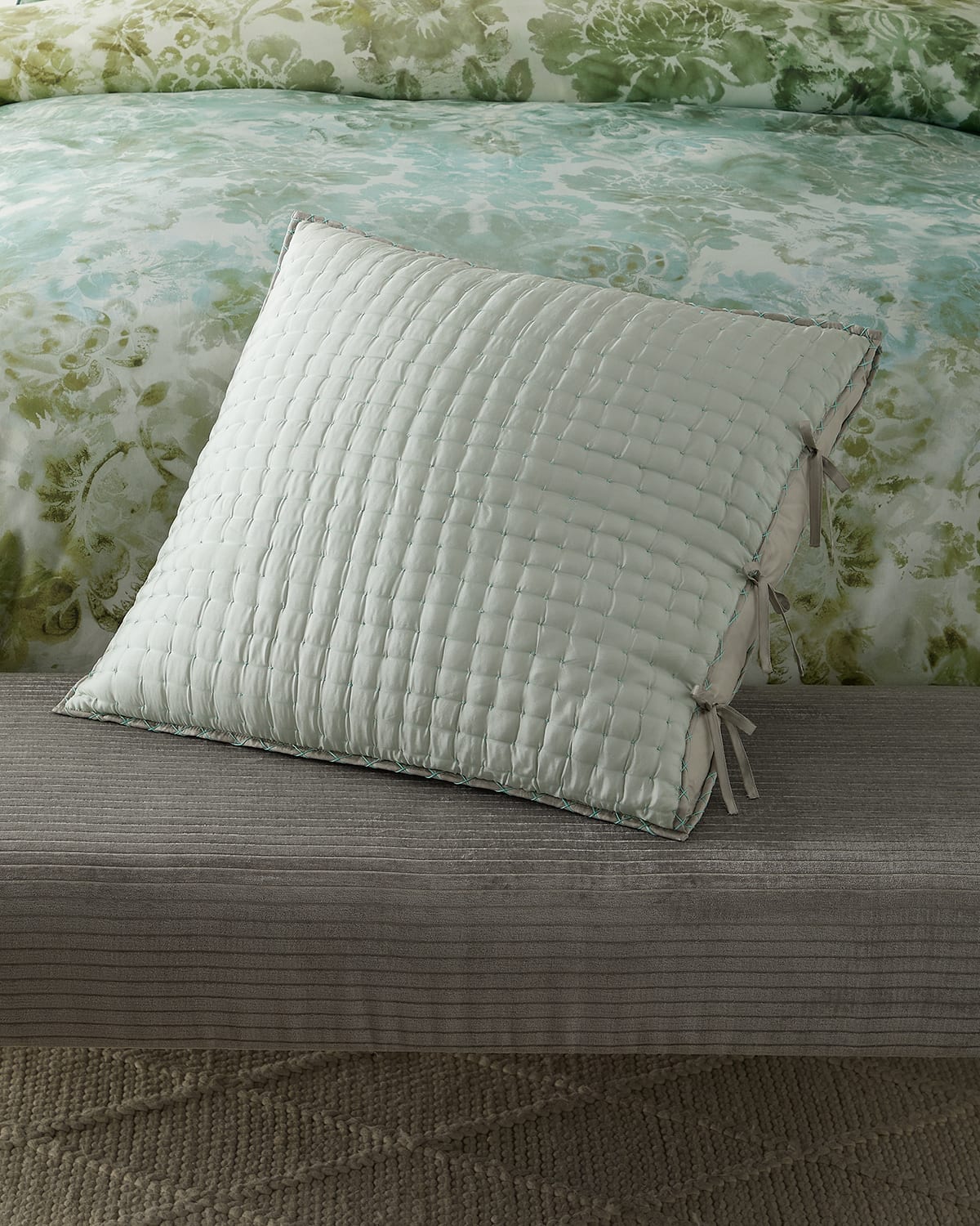 Designers Guild Chenevard Pebble Duck Egg European Sham