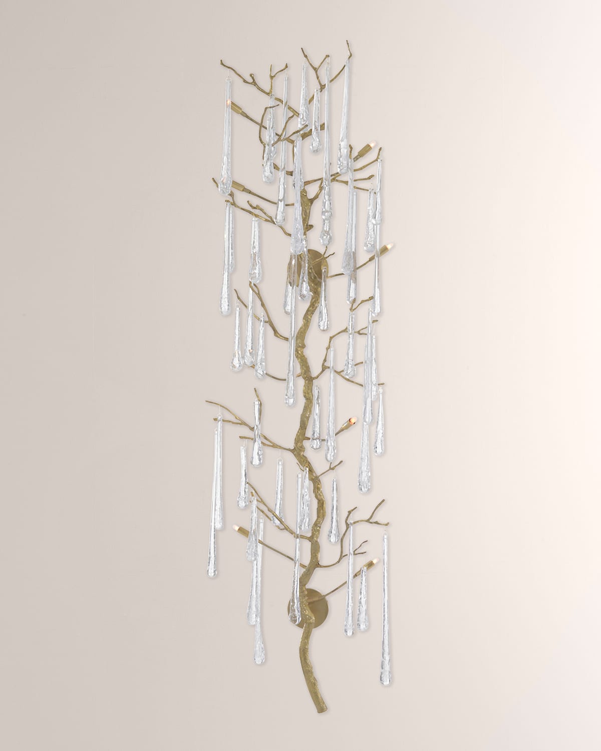 John-richard Collection Illuminated 8-light Wall Sconce In Gold