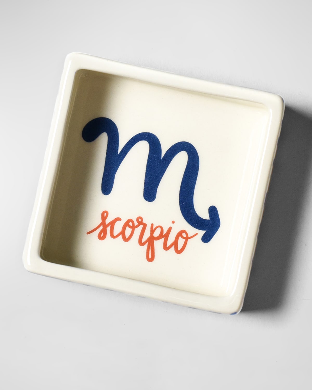Shop Coton Colors Zodiac Leo Square Trinket Bowl In Scorpio