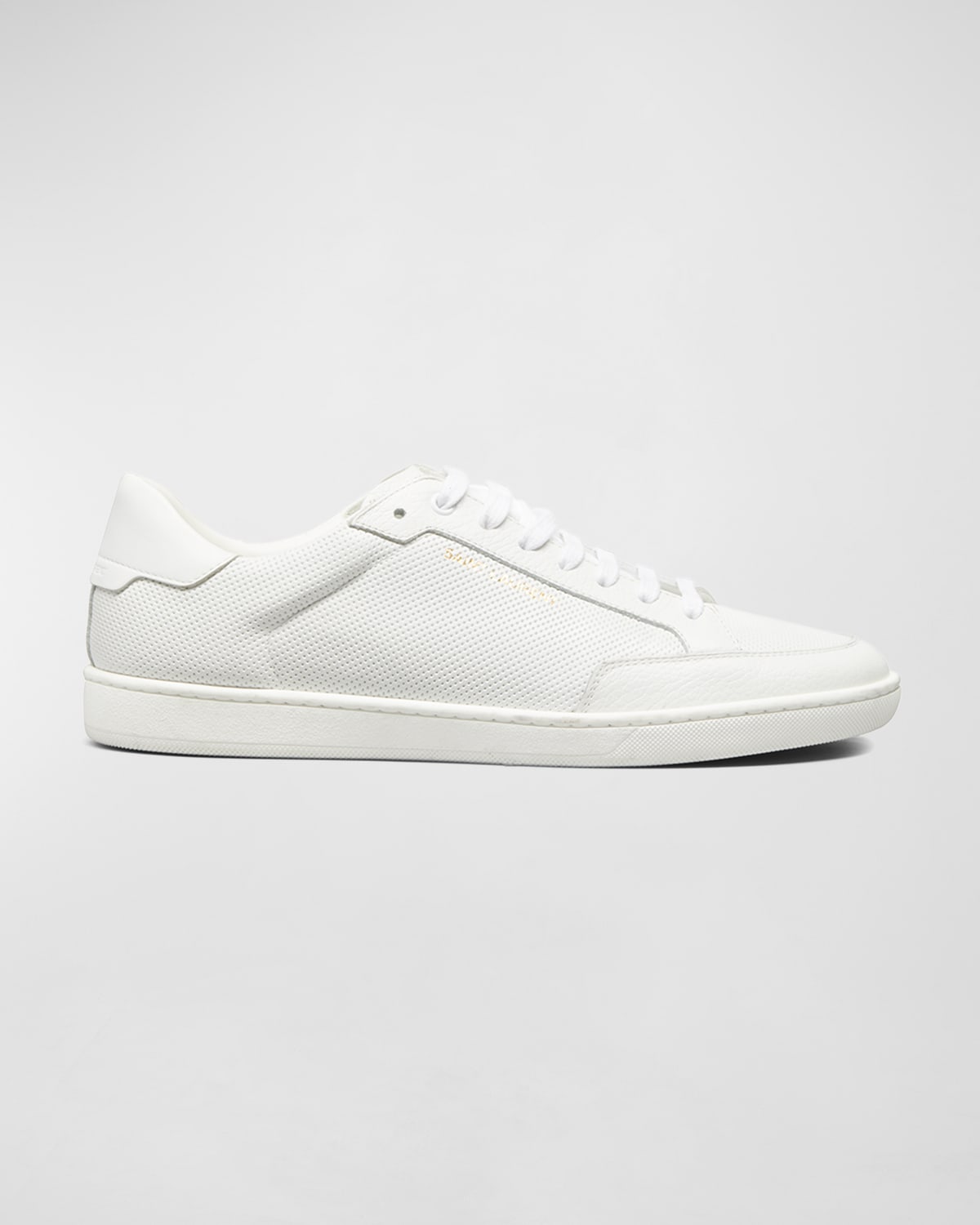 Men's SL/06 Signature Perforated Leather Low-Top Sneakers