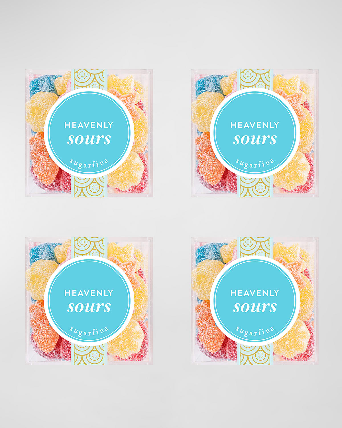Sugarfina Heavenly Sours Small Cube 4-piece Kit