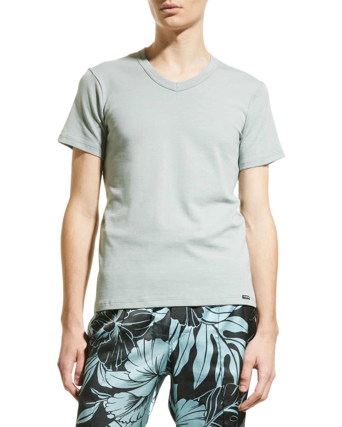 TOM FORD Men's Cotton Stretch Jersey T-shirt