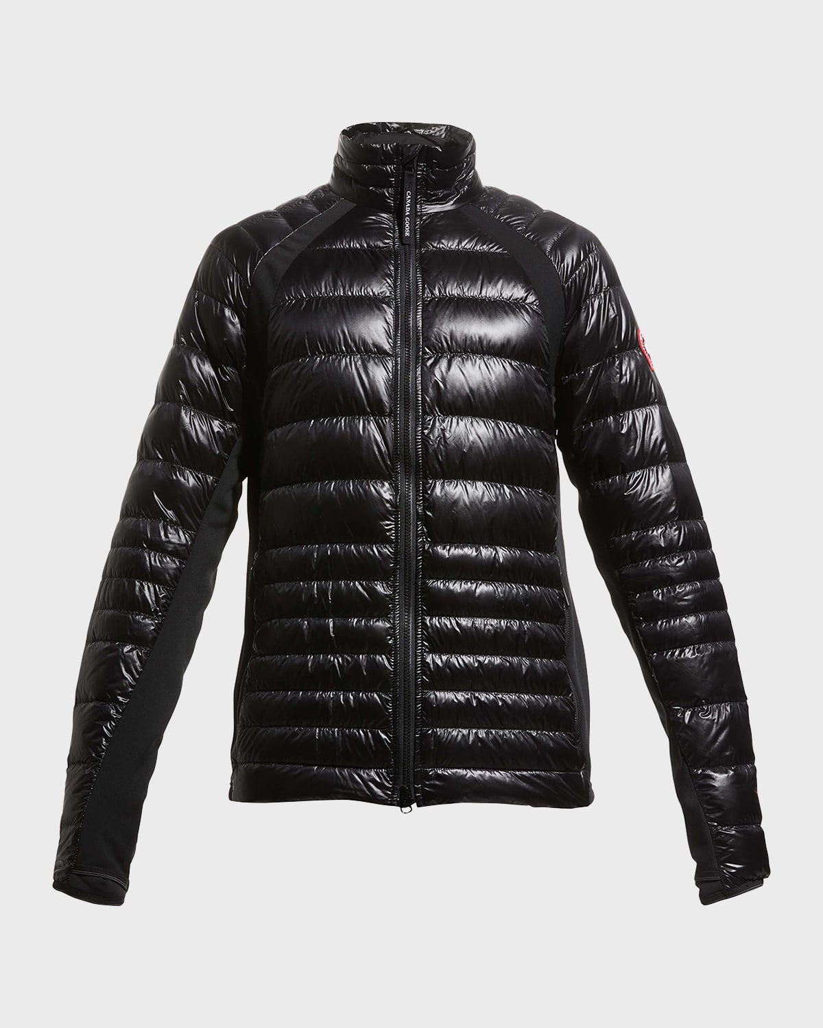 Shop Canada Goose Men's Hybridge Lite Quilted Jacket In Black