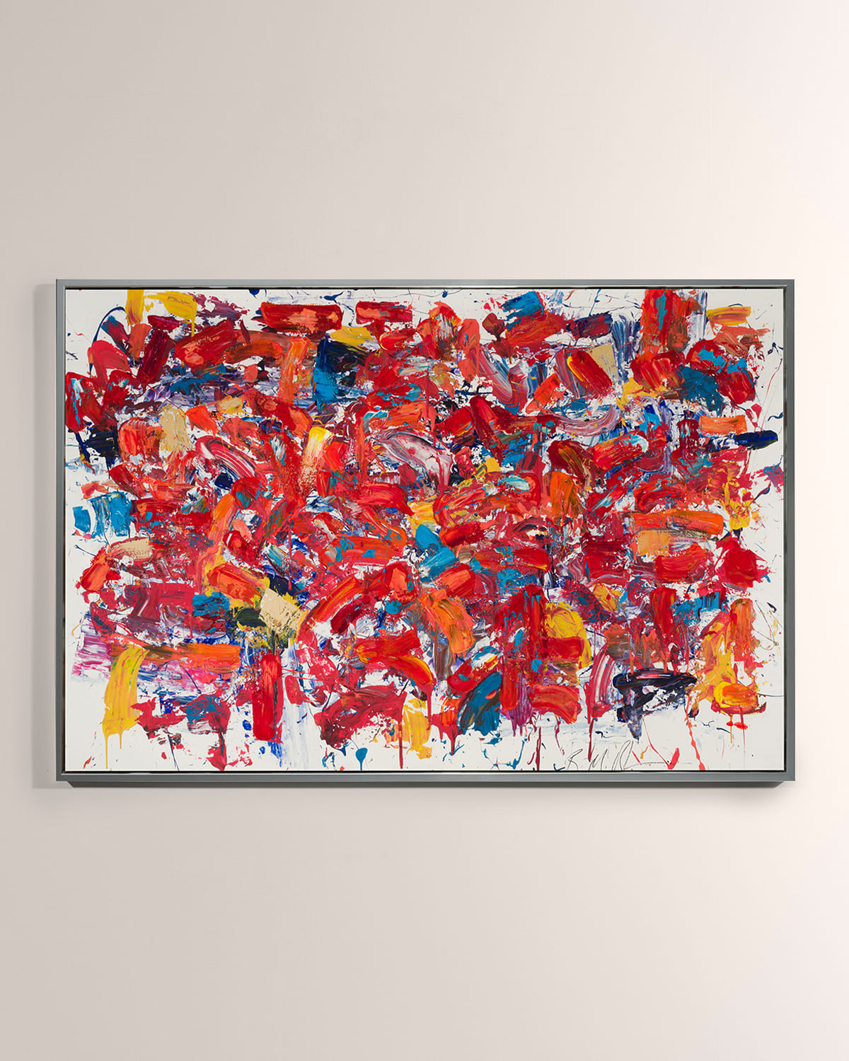 Shop Rfa Fine Art Reds Giclee Art In Multi