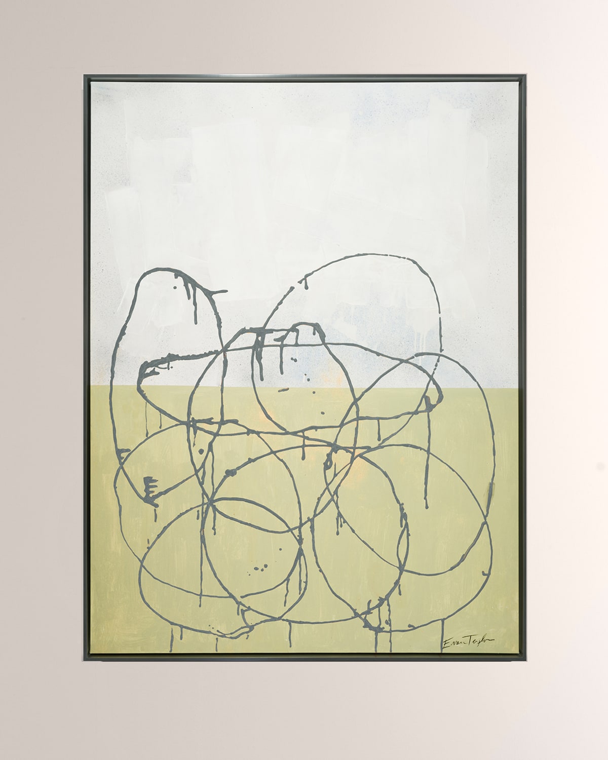 Rfa Fine Art Illusionist - Silver Count On It Giclee Art In Multi