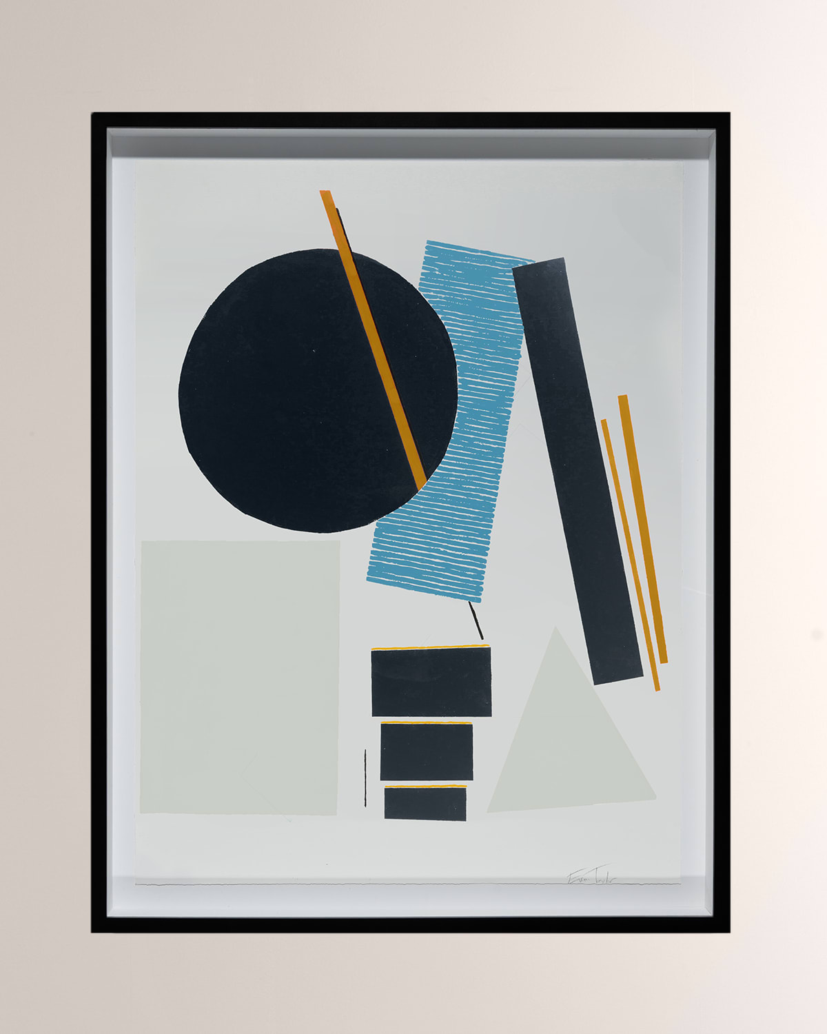 Shop Rfa Fine Art Geometrist Giclee Art In Multi