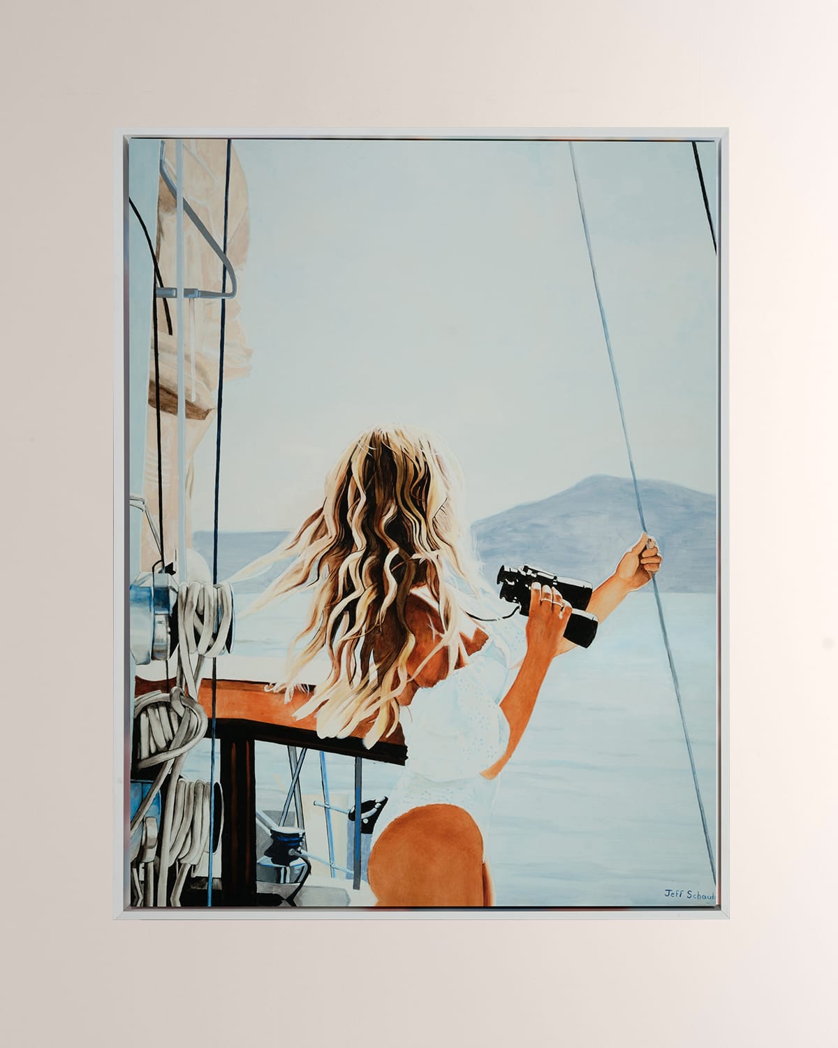 Rfa Fine Art Blonde Ambition Giclee Art In Multi