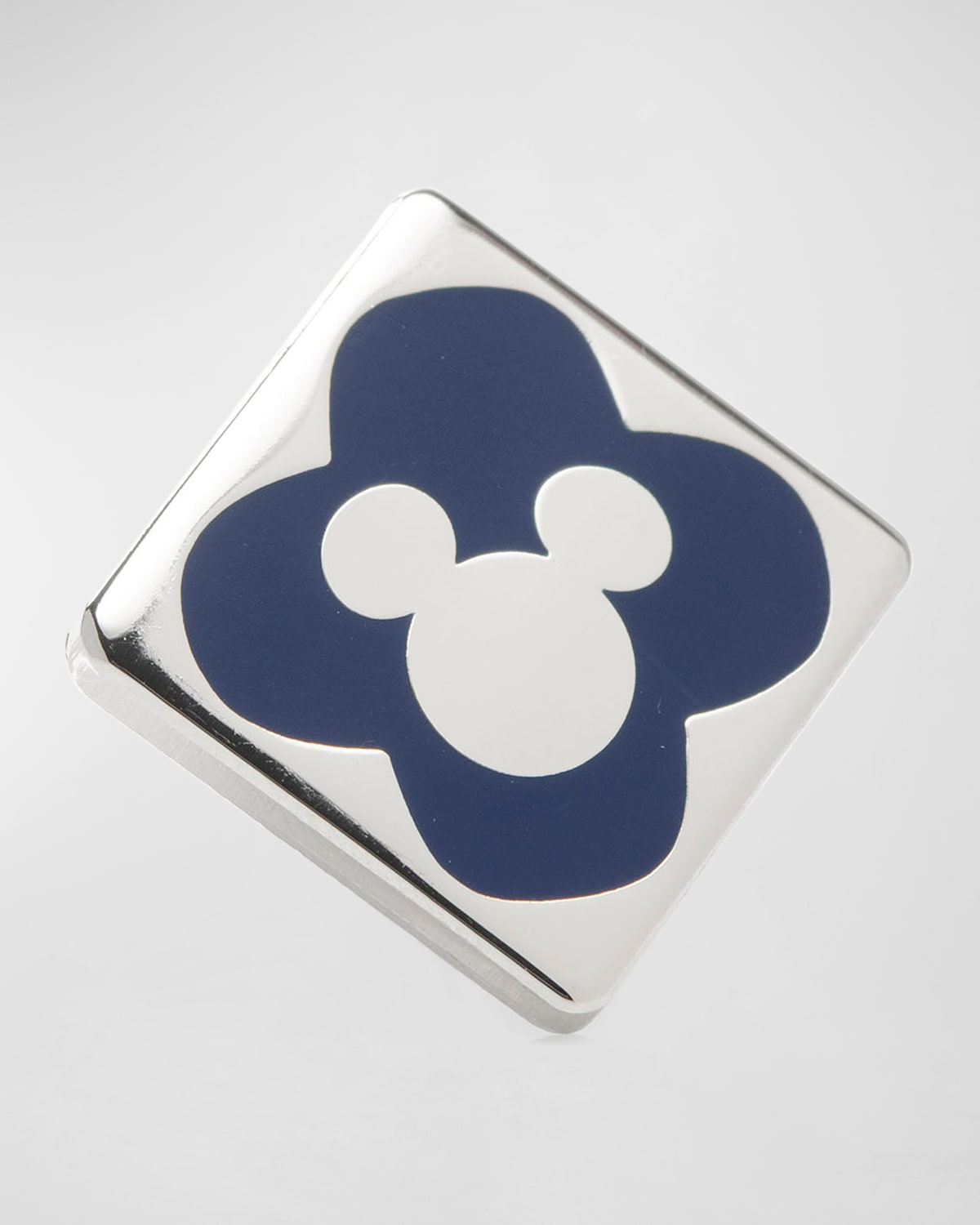 Men's Mickey Mouse Silhouette Lapel Pin
