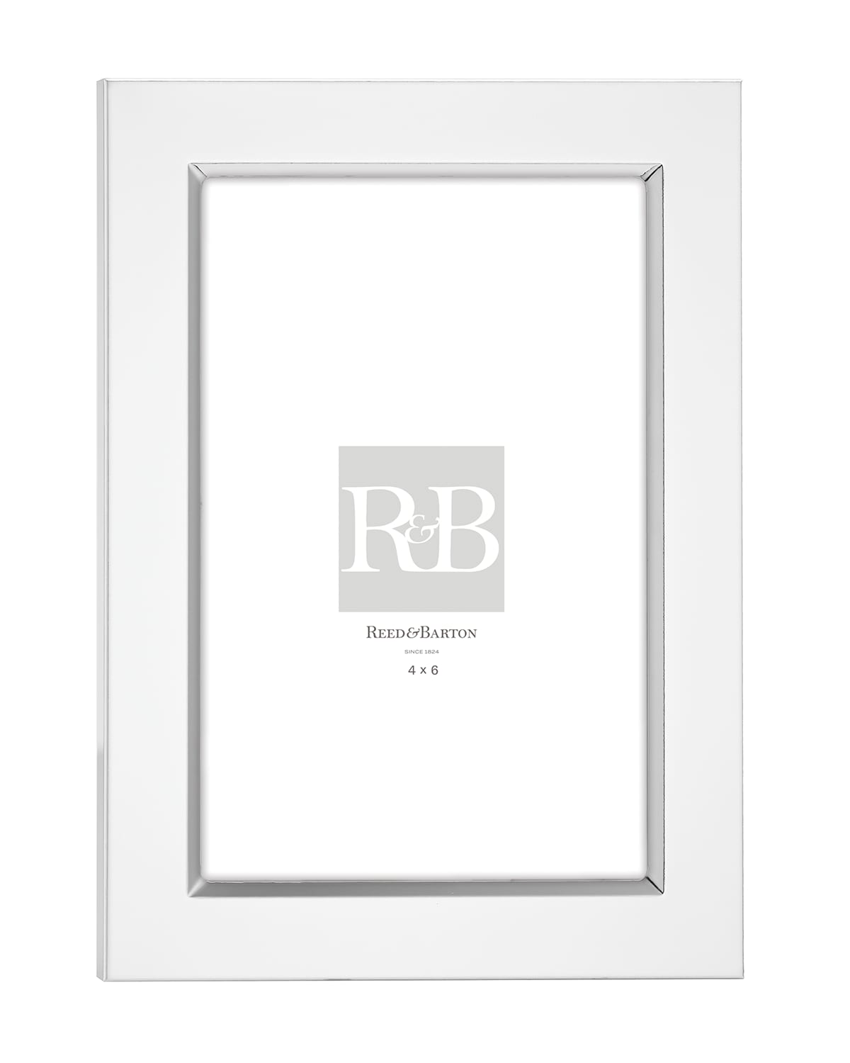 REED & BARTON CLASSIC SILVERPLATE FRAME, 4" X 6"