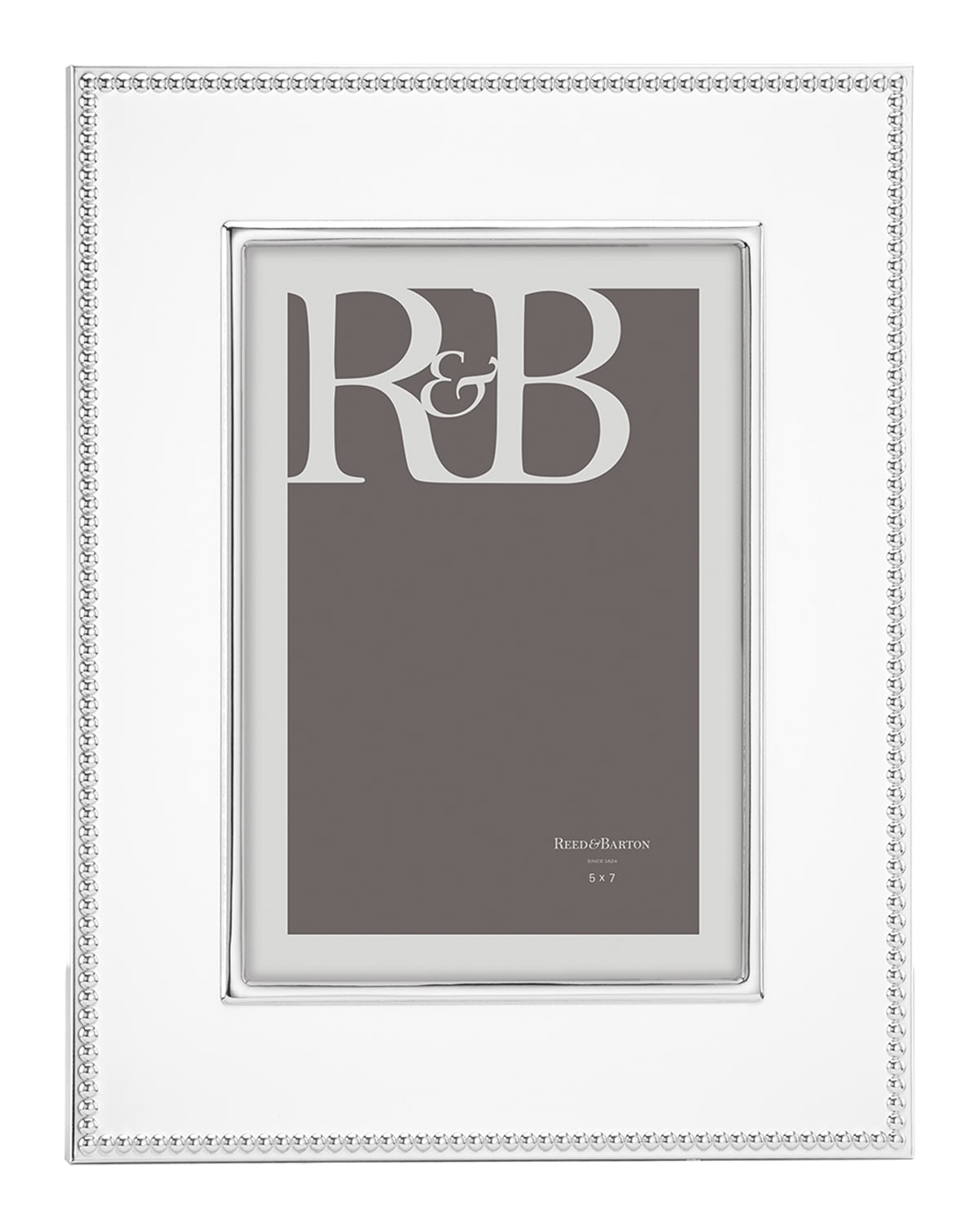 Reed & Barton Lyndon Silverplate Photo Frame, 5" X 7"