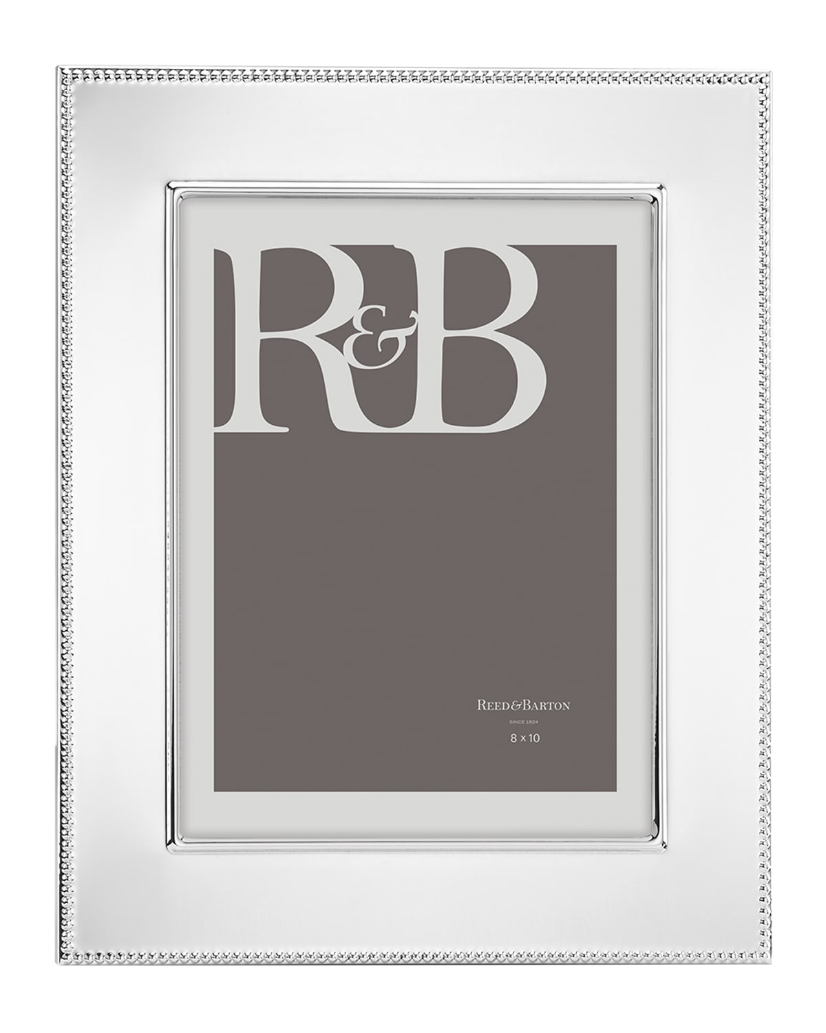 Reed & Barton Lyndon Silverplate Photo Frame, 8" X 10" In Metallic