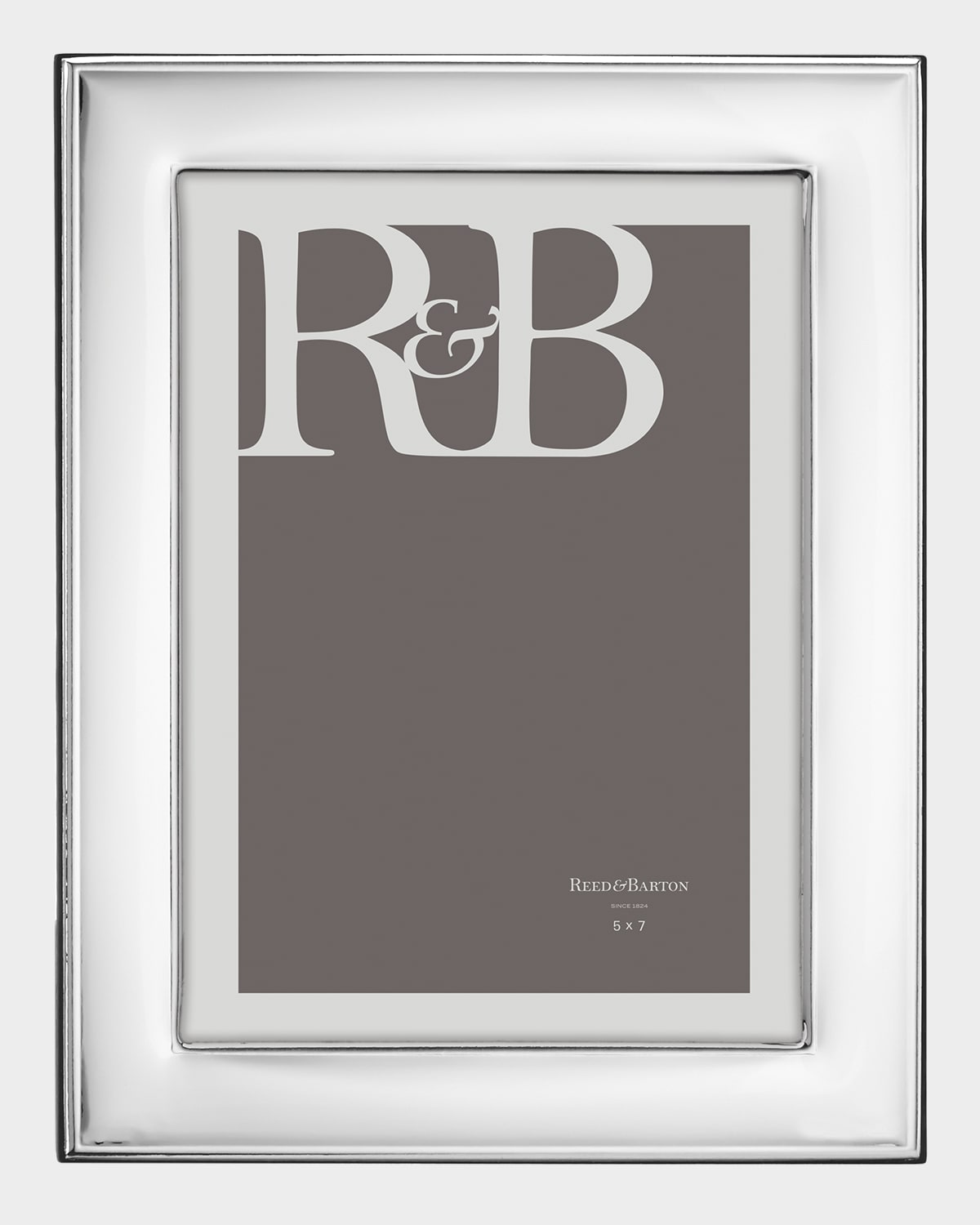 REED & BARTON NAPLES SILVERPLATE FRAME, 5" X 7"