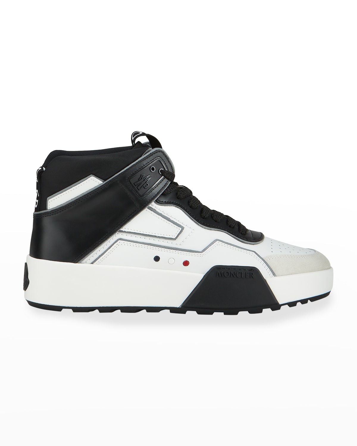 Moncler Men's Promyx Space High-Top Sneakers | Smart Closet