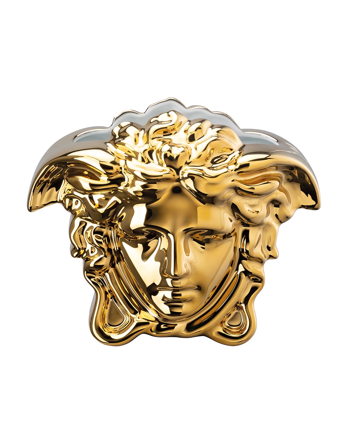 Shop Versace Medusa Grande Vase In Gold
