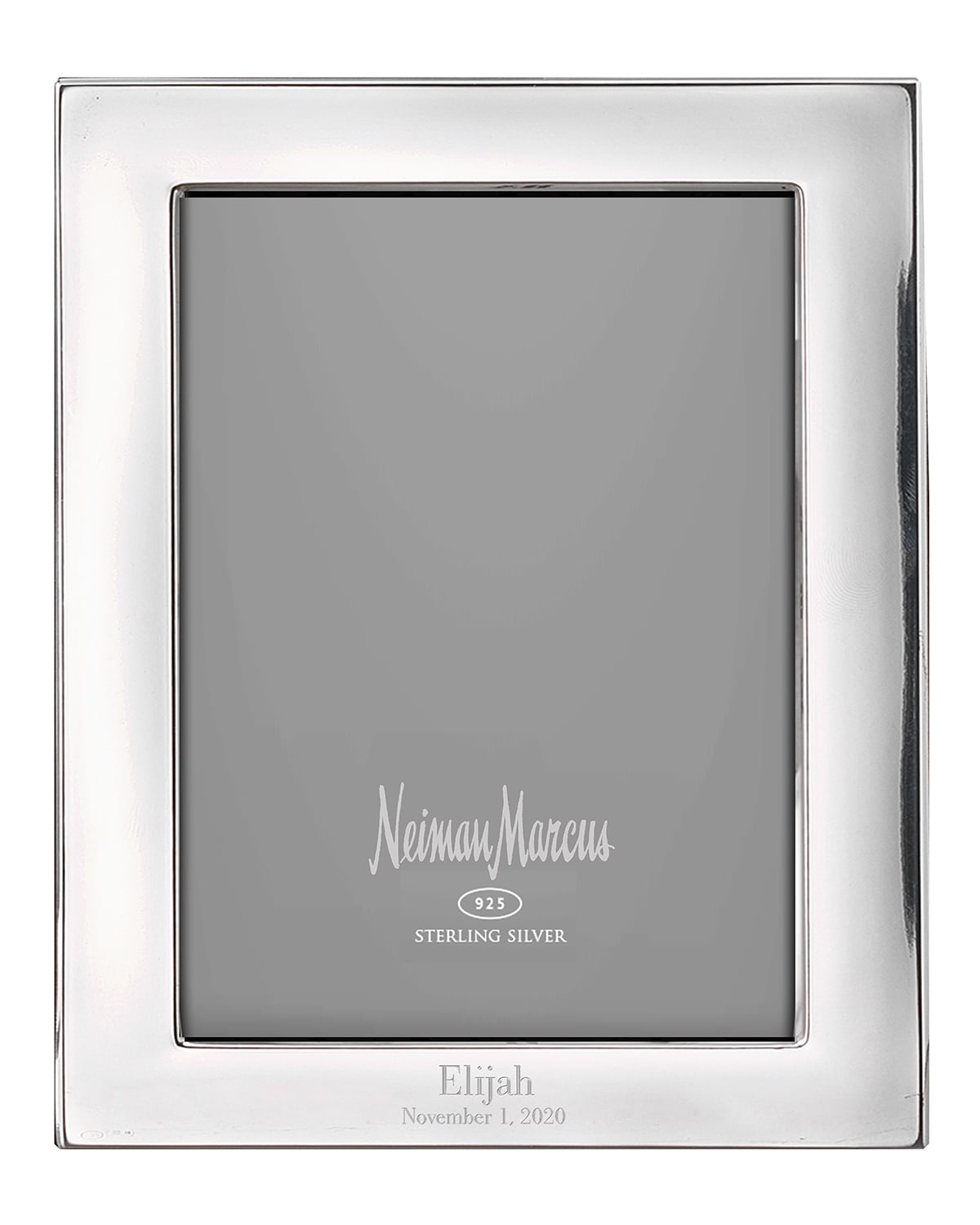 Cunill America Tiffany Plain Personalized Frame, 5" X 7" In Transparent