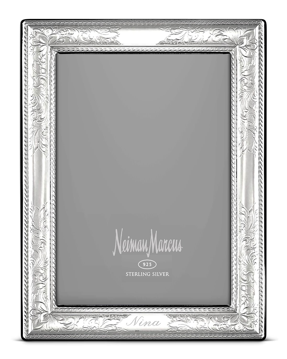 Cunill America Vintage Personalized Frame, 5" X 7" In Metallic