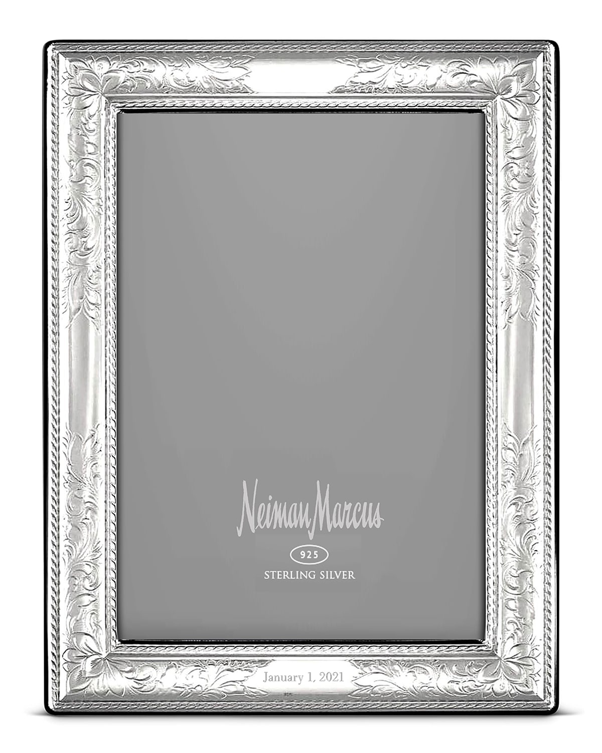 Cunill America Vintage Personalized Frame, 8" X 10" In Metallic