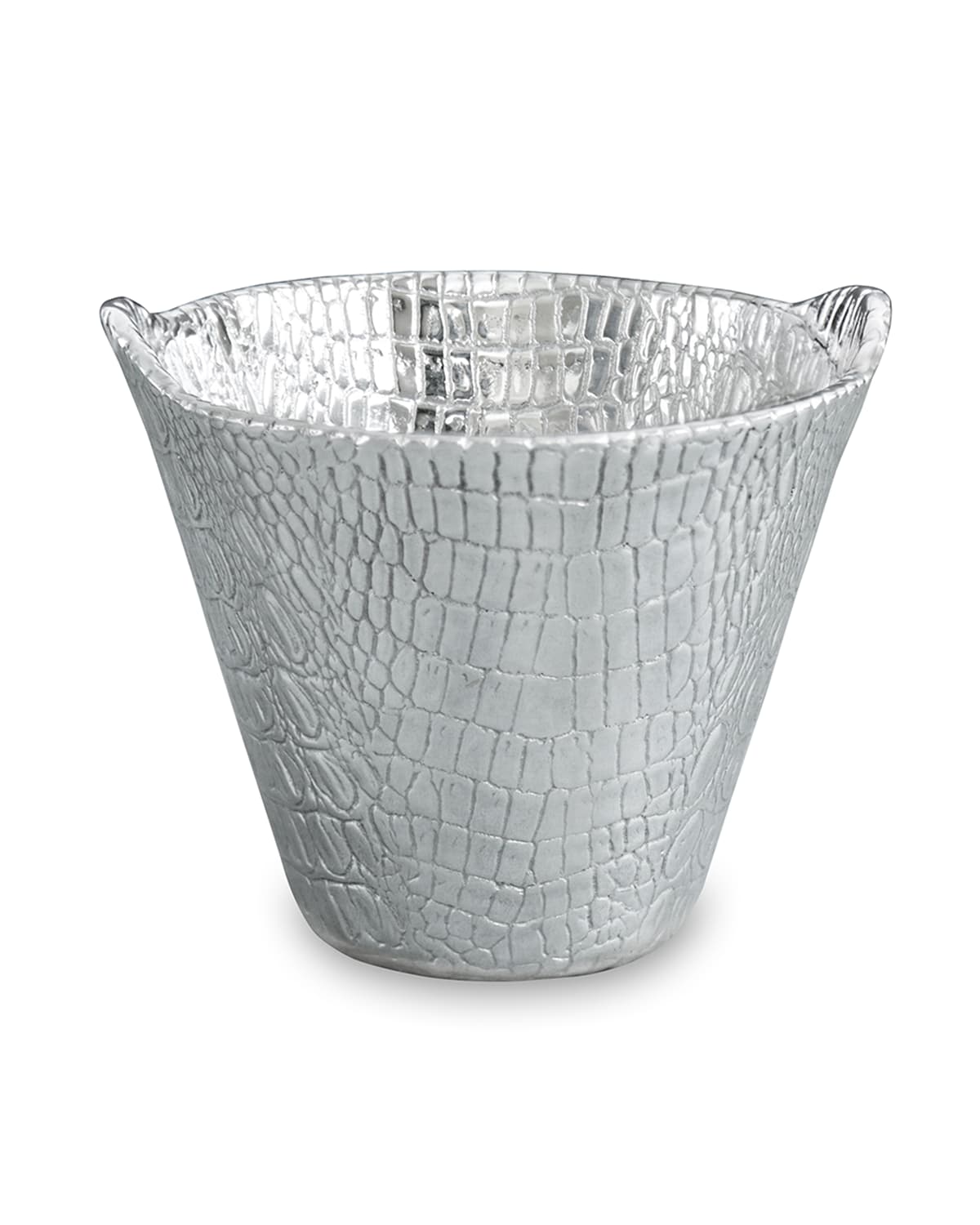 Beatriz Ball Pieles Croc Ice Bucket In Aluminum