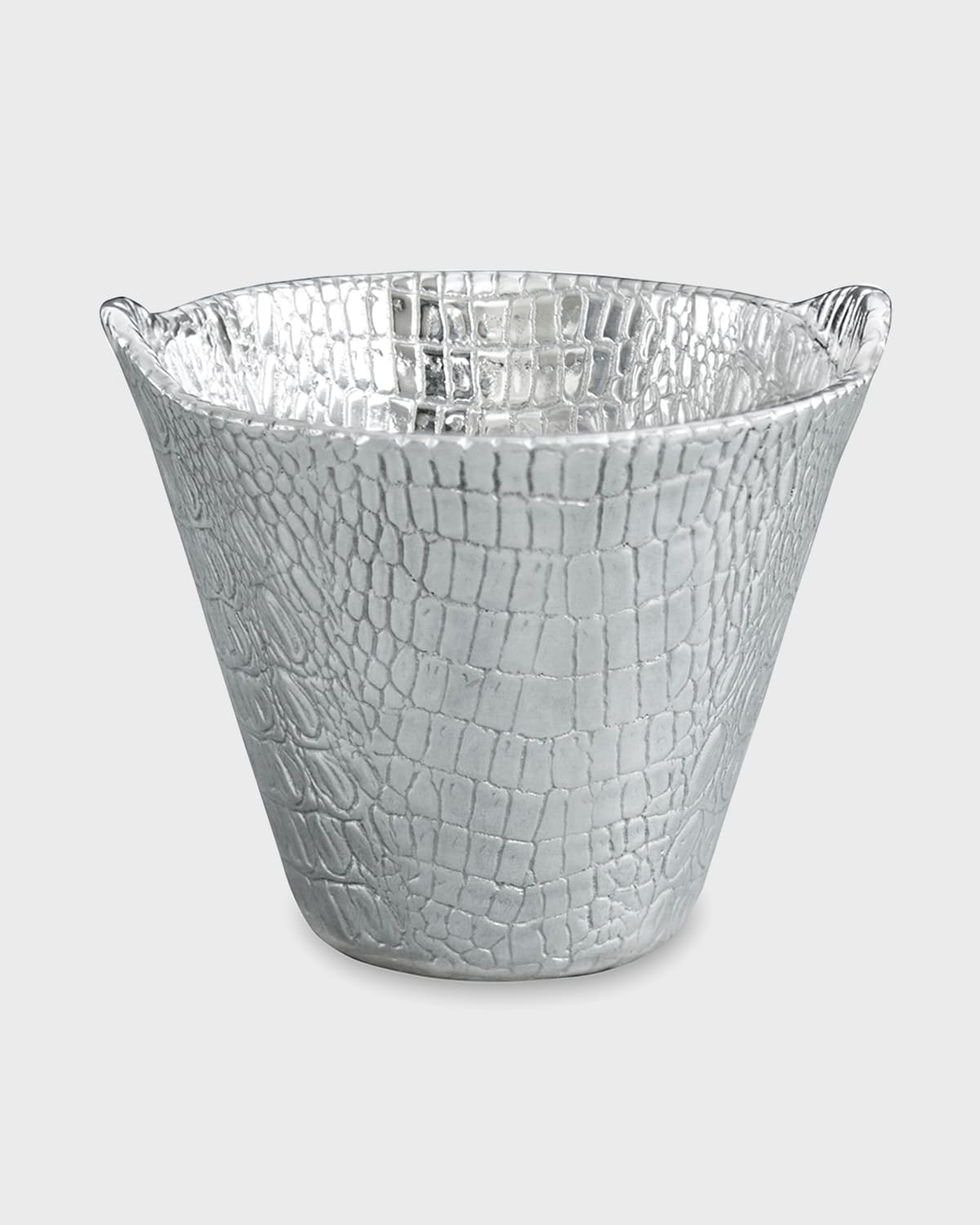 Beatriz Ball Pieles Croc Ice Bucket In Aluminum