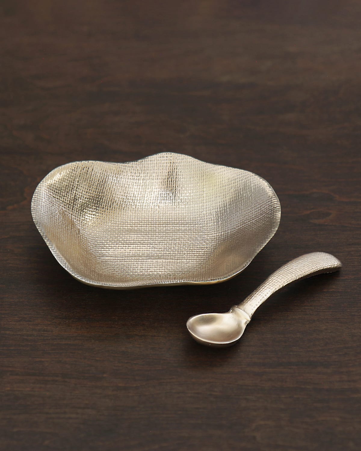 Shop Beatriz Ball Sierra Kioto Mini Bowl With Spoon In Gold