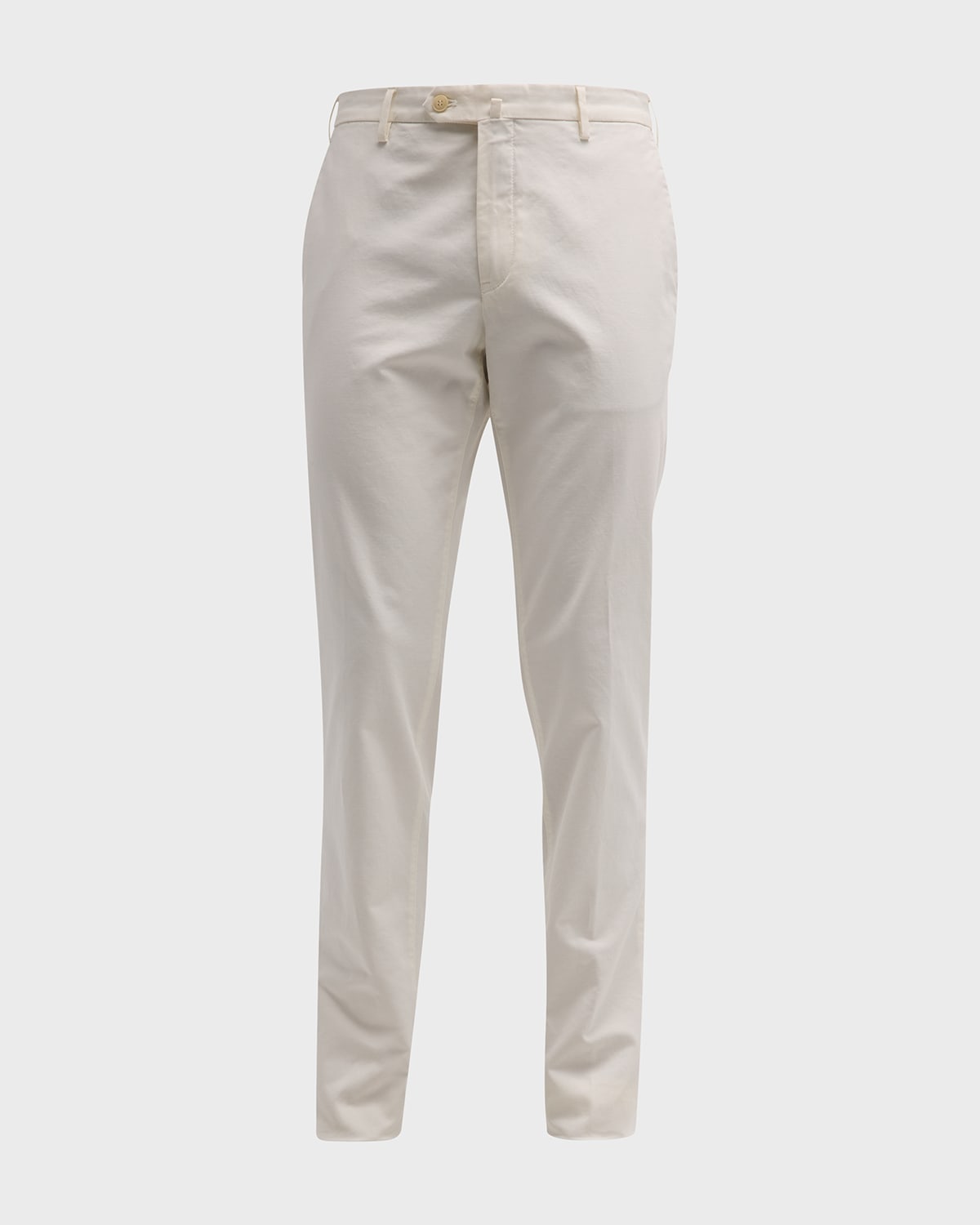 Loro Piana Men's Slim Sport Cotton Dyed Trousers In H337 Demitasse Co