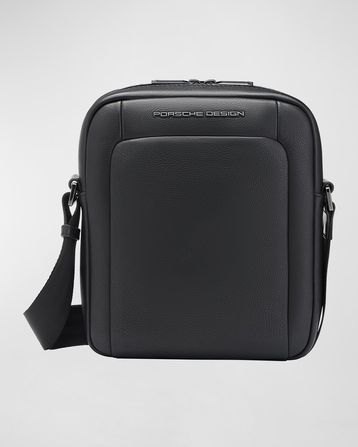 Porsche Design Roadster Leather X-small Shoulder Bag In Black