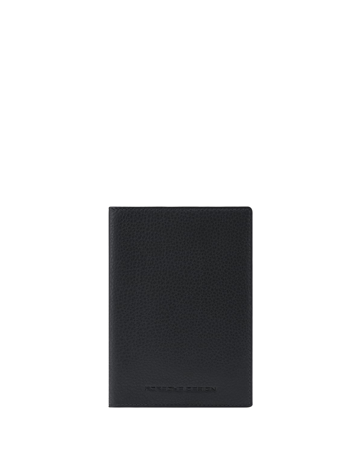 Porsche Design Classic Leather Passport Holder In Black