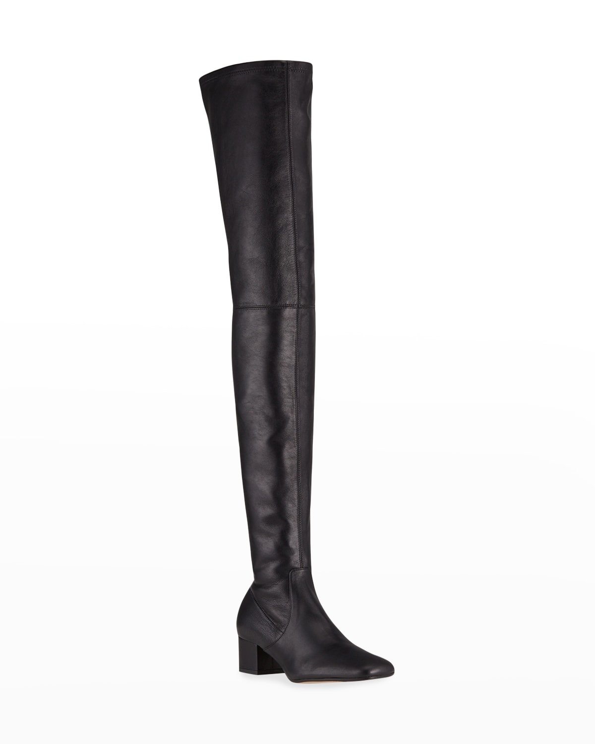 Aimee Vegan Leather Over-The-Knee Boots