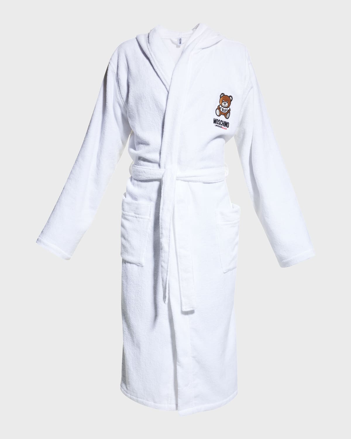 Men's Underbear Embroidered Cotton Robe