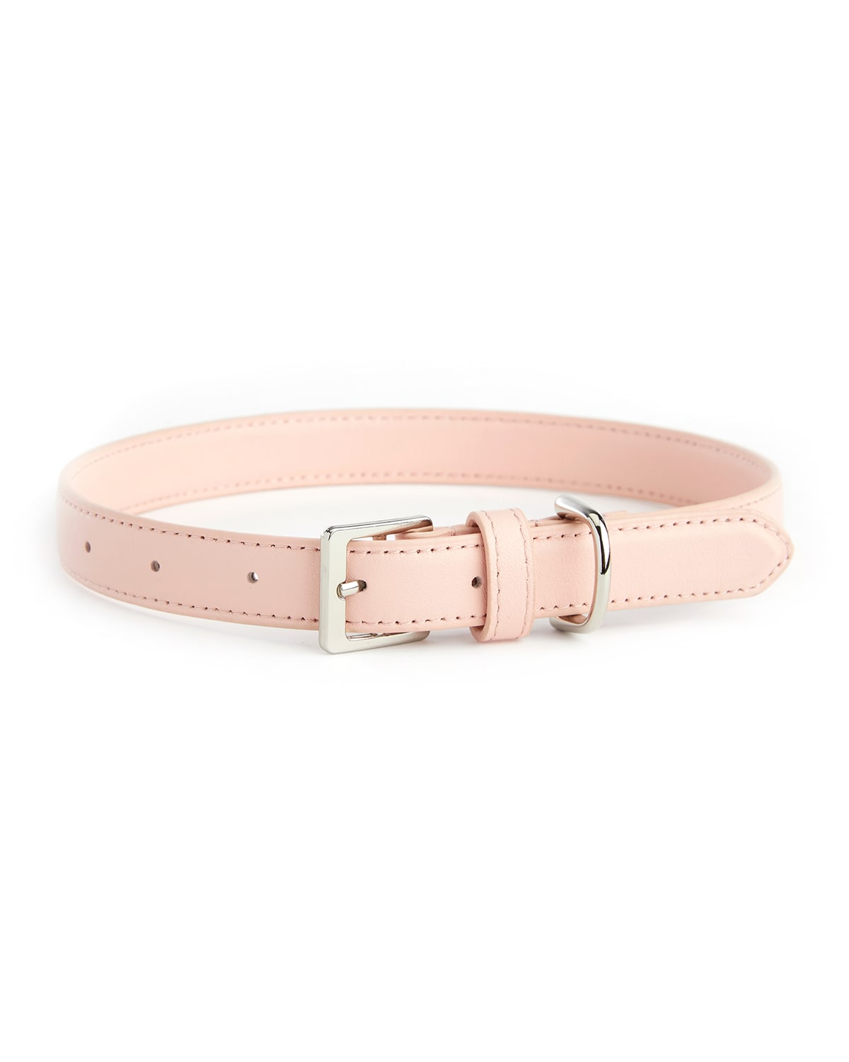 Shop Royce New York Medium Luxe Dog Collar In Blush Pink