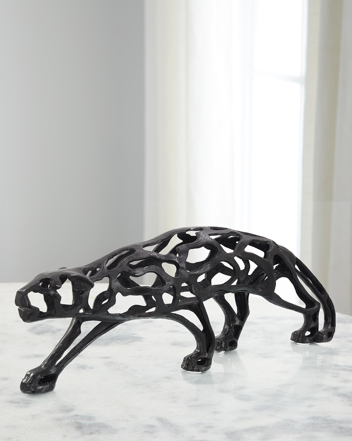 Shop John-richard Collection Black Panther Sculpture
