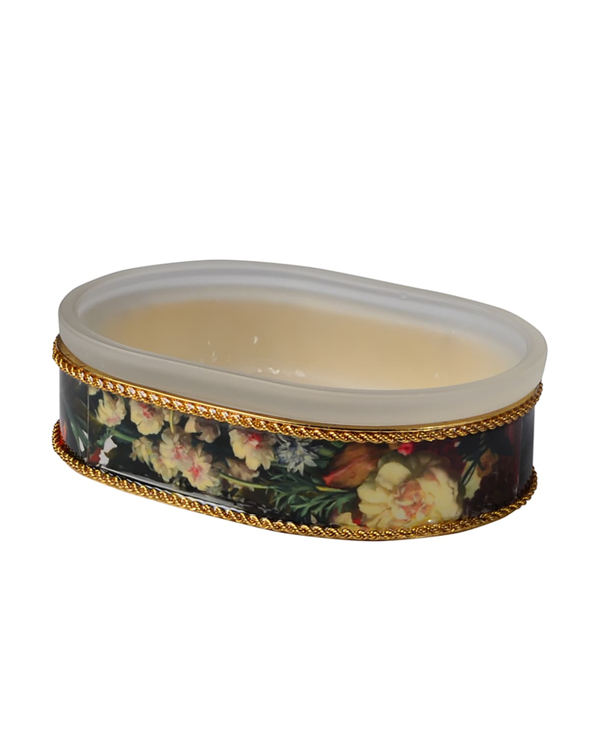 Mike & Ally Bouquet Gold Soap Dish