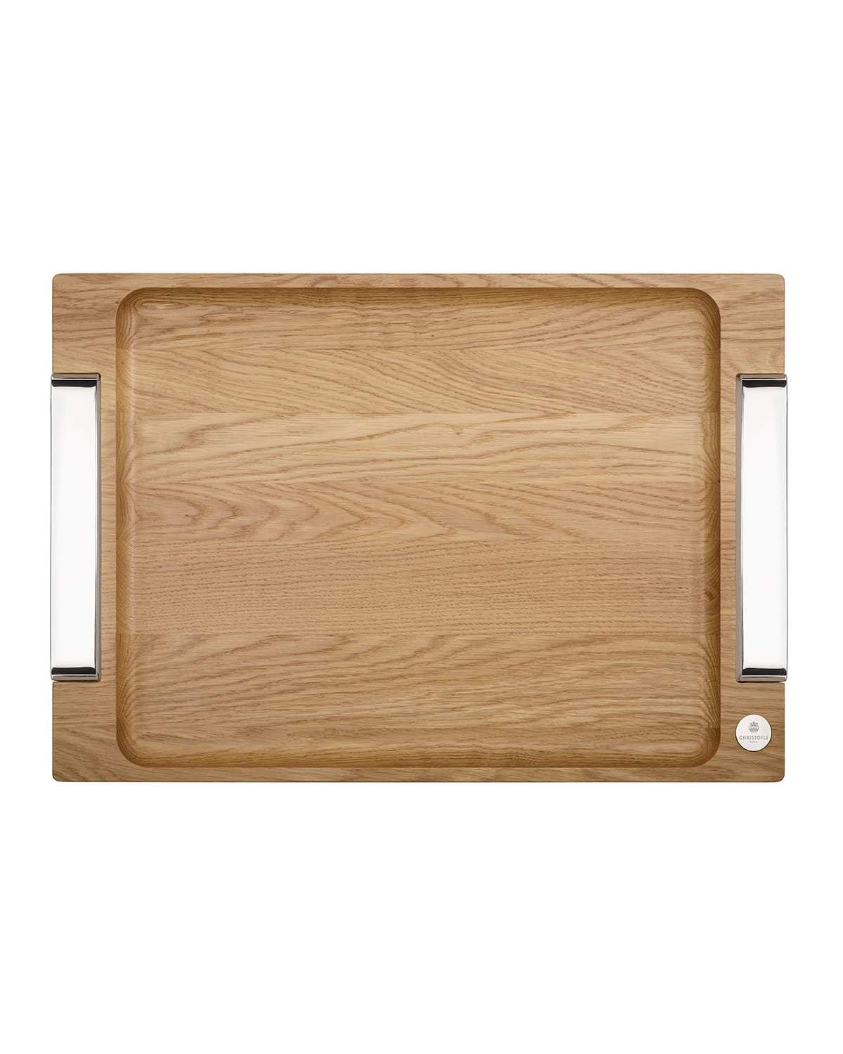 Shop Christofle Royal Chef Tray In Brown