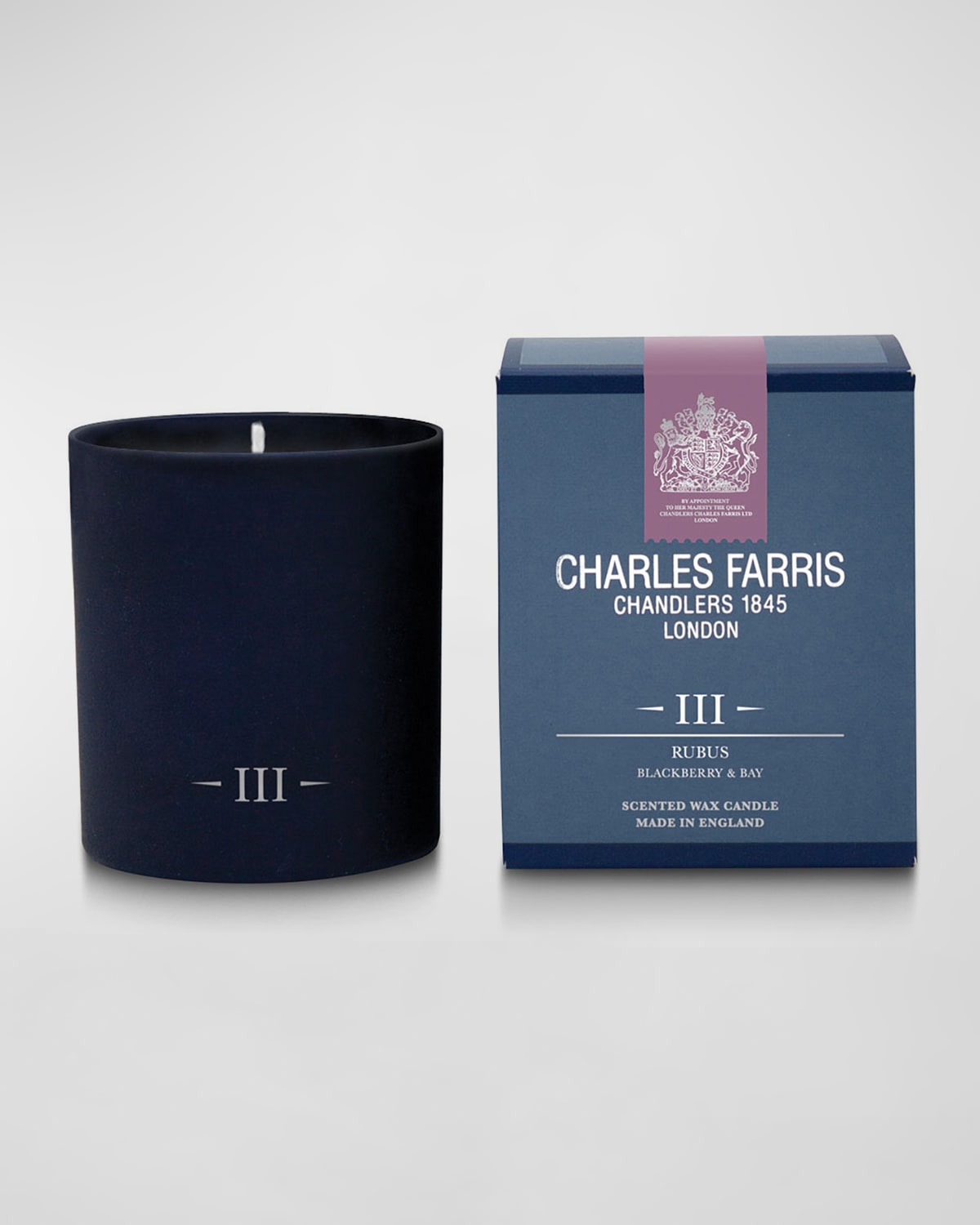 Charles Farris Rubus Single-wick Candle