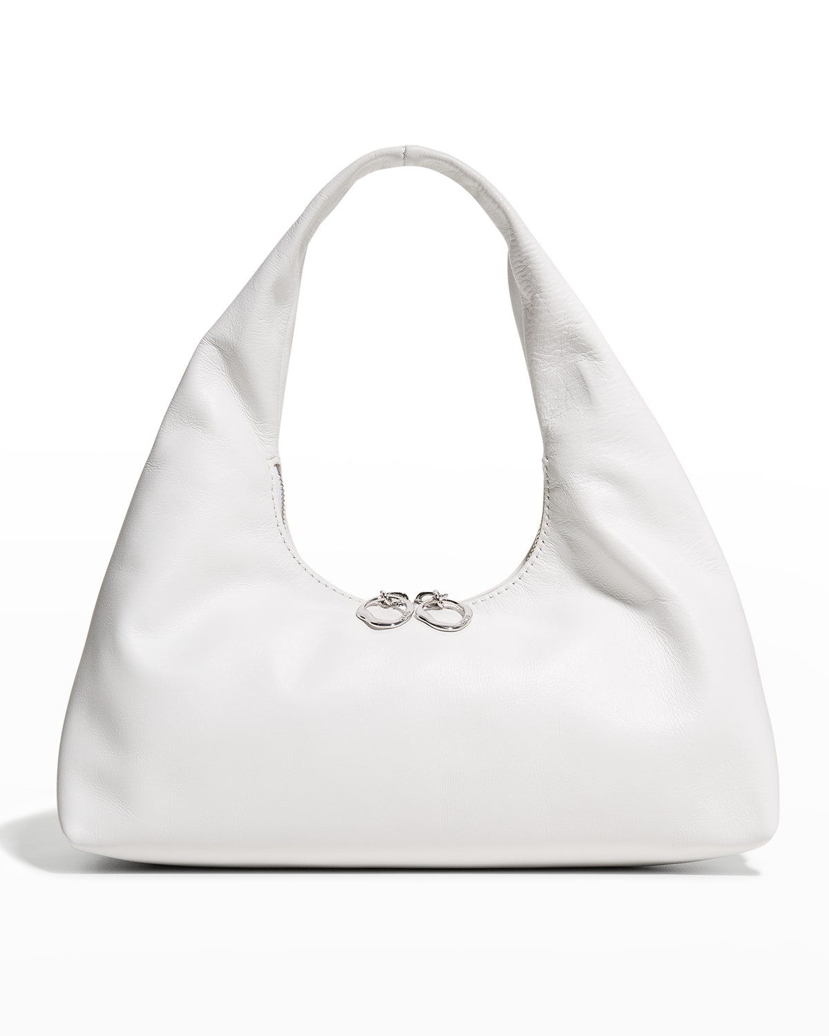 STAUD ENZO MINI LEATHER SHOULDER BAG