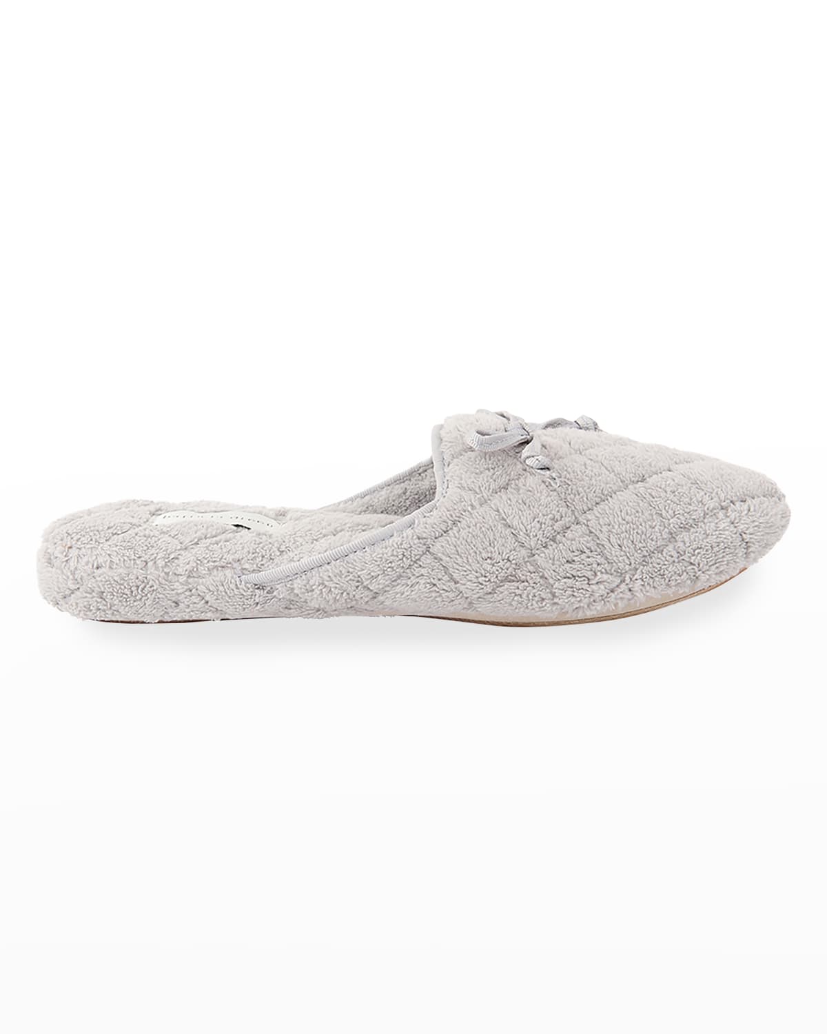 Patricia Green Women's Chloe Microterry Slipper In Pearl Grey In Grey