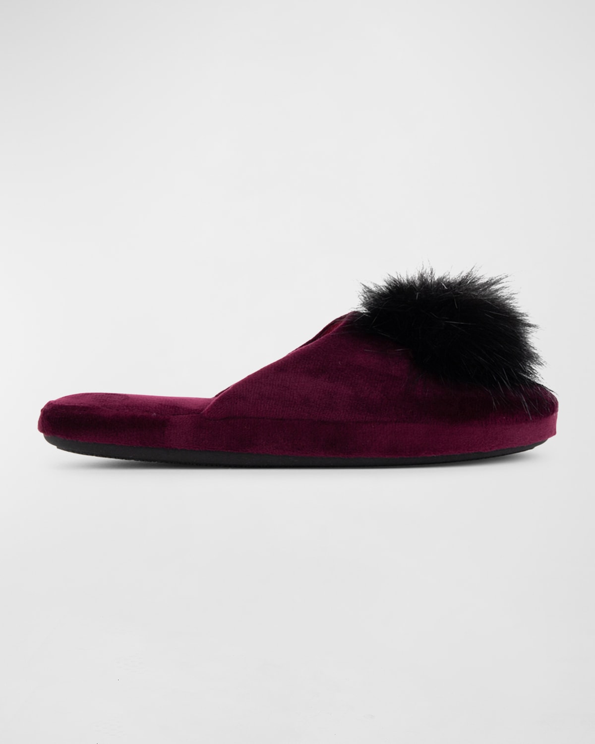 Patricia Green Daisy Slipper In Plum