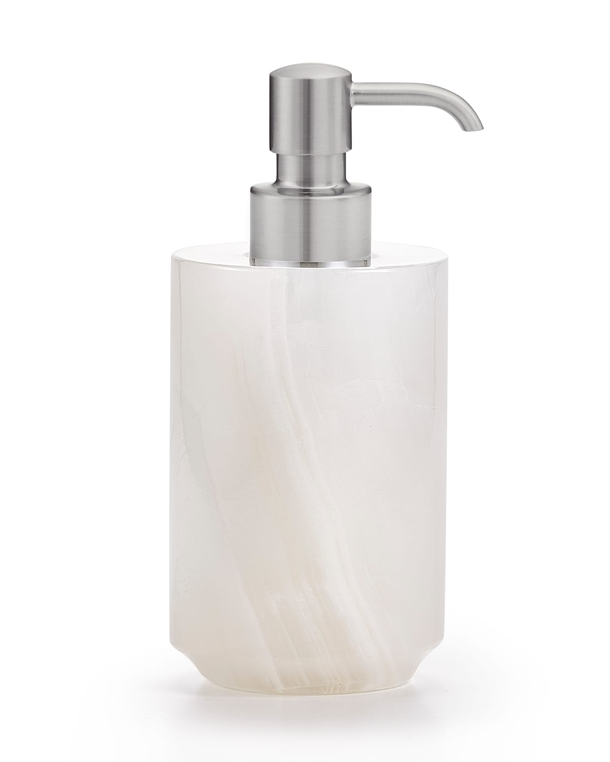 Labrazel Hielo Pump Dispenser - With Brushed Brass Pump In Brushed Nickel