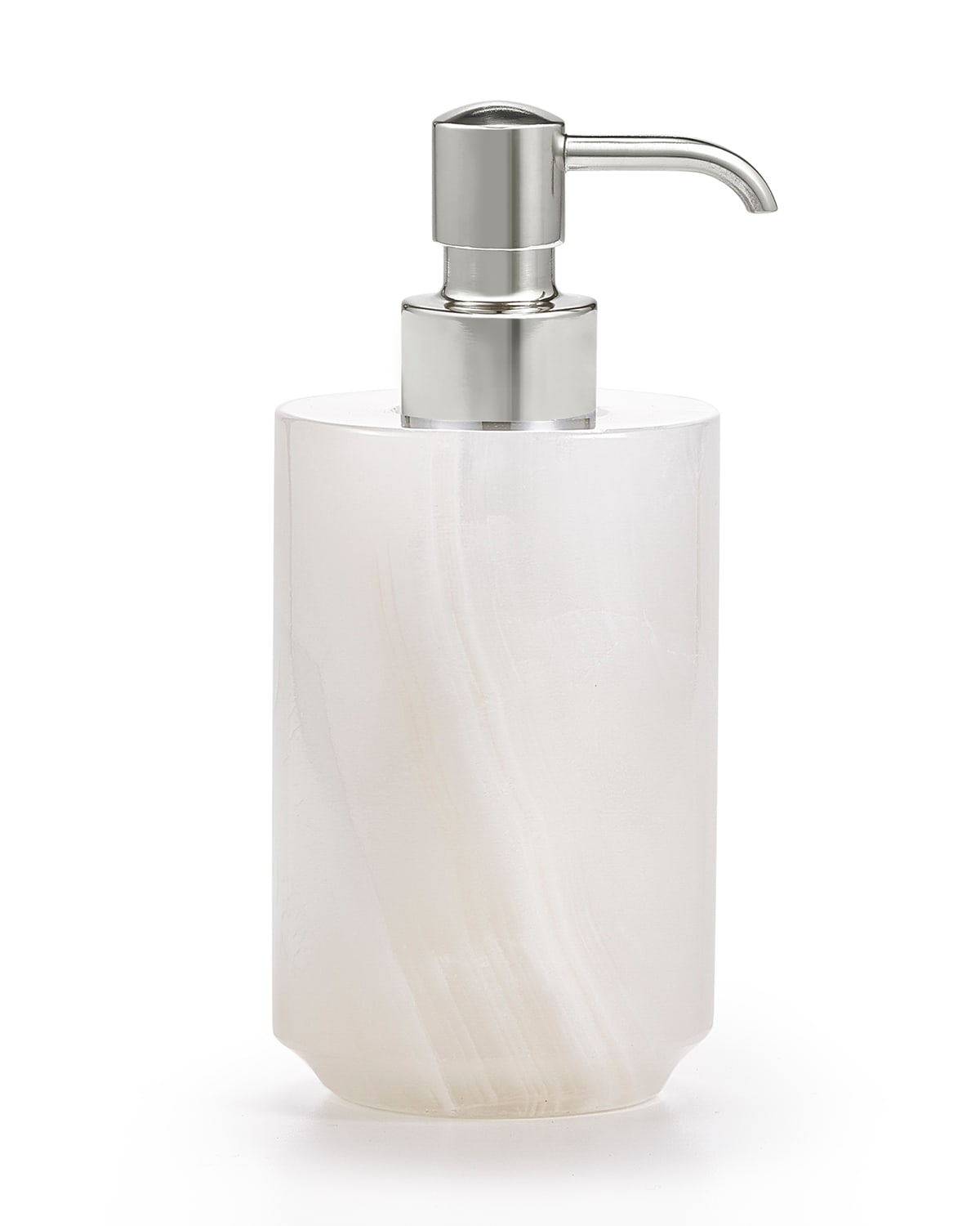 Labrazel Hielo Pump Dispenser - With Brushed Brass Pump In Brushed Nickel