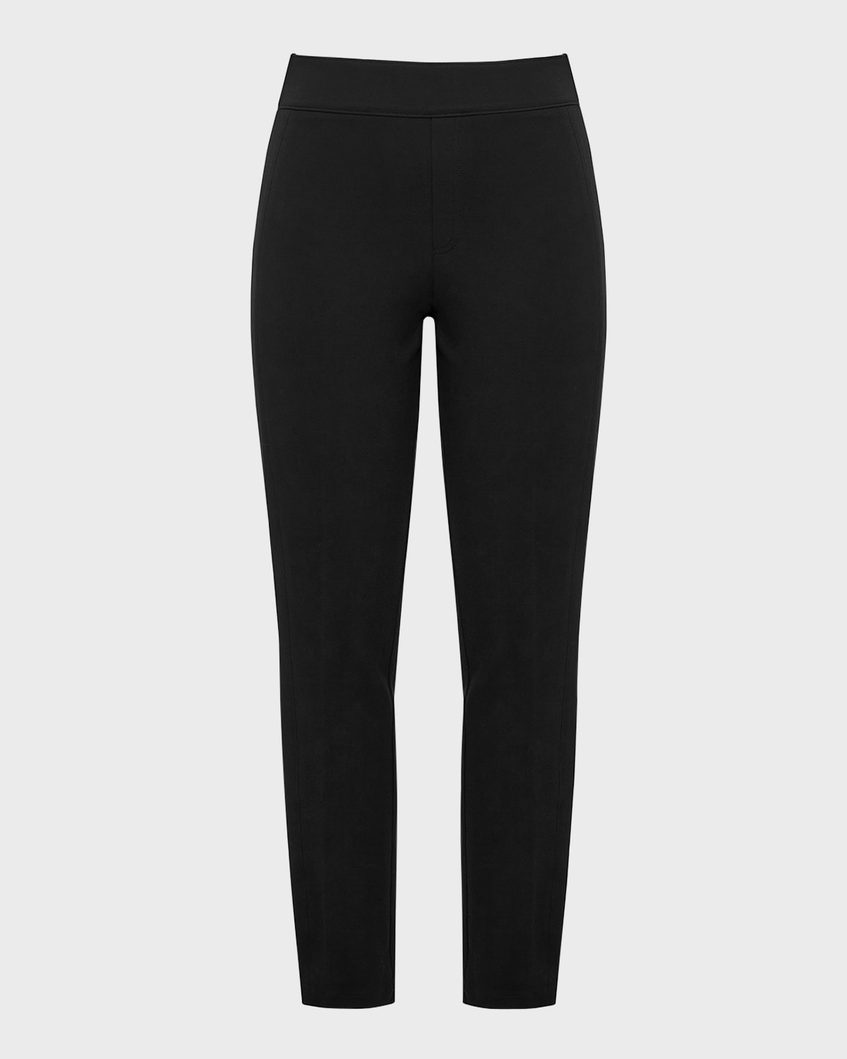 The Perfect Black Slim Straight Pants