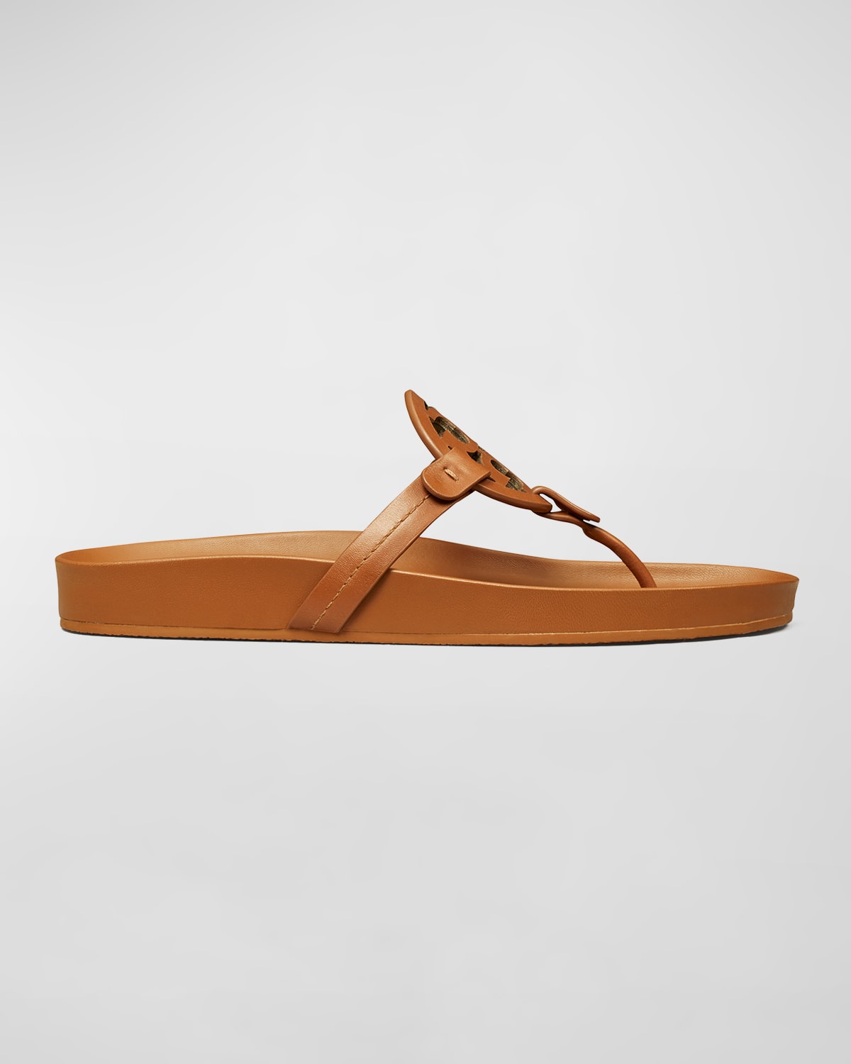 Tory Burch Miller Cloud Leather Thong Sandals