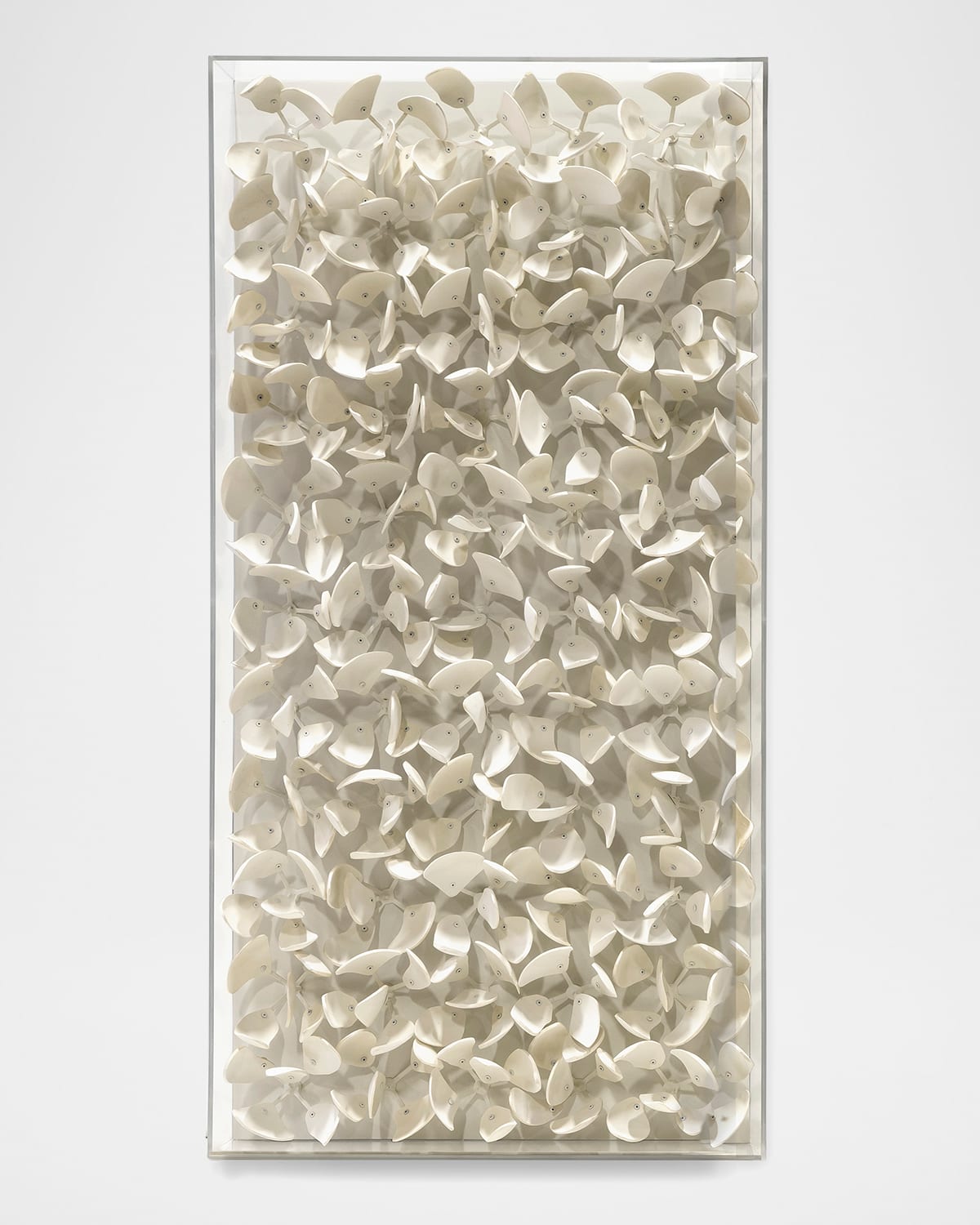 Palecek Adrift Coco Small Wall Decor In White