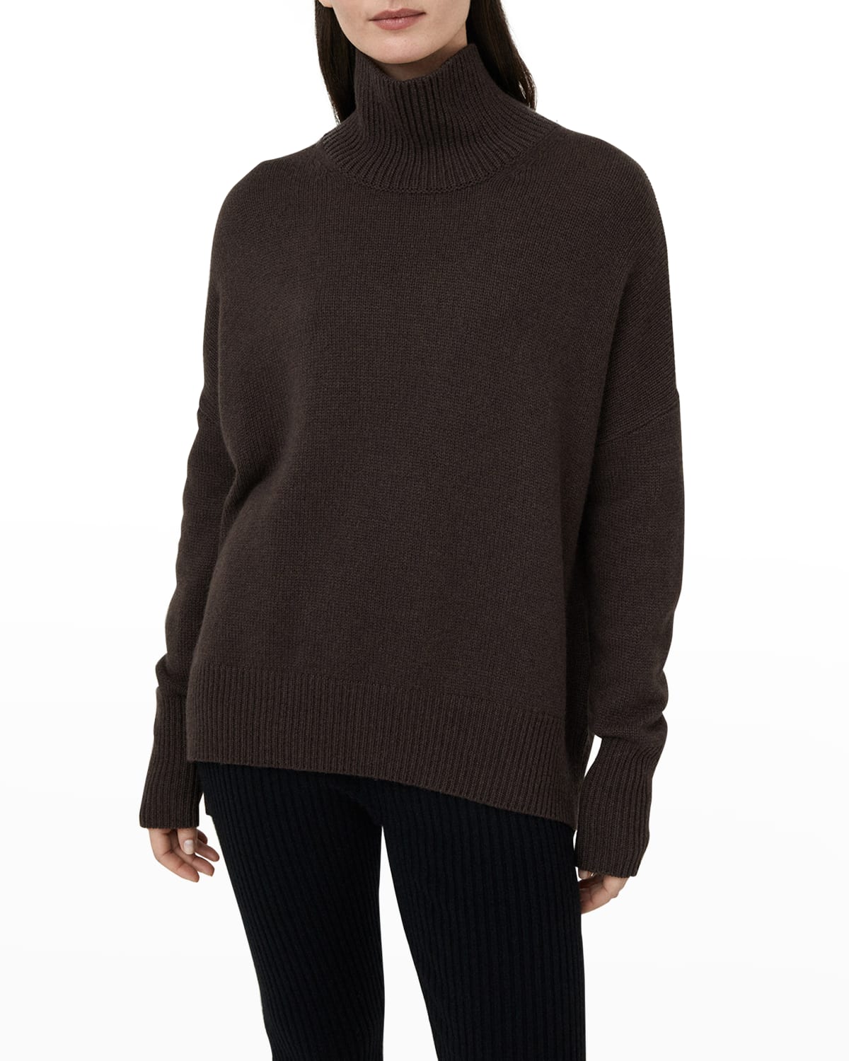 Heidi Cashmere Turtleneck Sweater