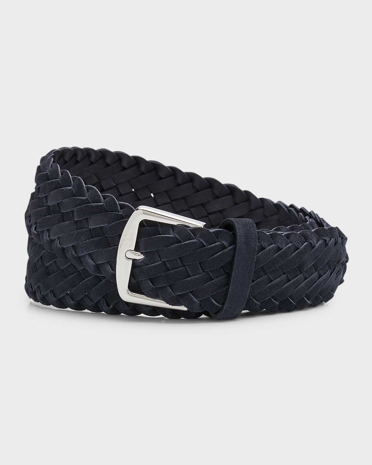 Men's Alsavel Braided Suede Belt