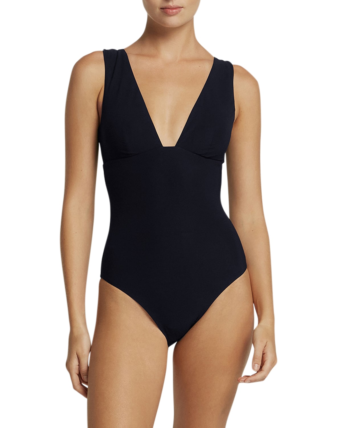 JETS AUSTRALIA JETSET PLUNGE ONE-PIECE SWIMSUIT (A-D)