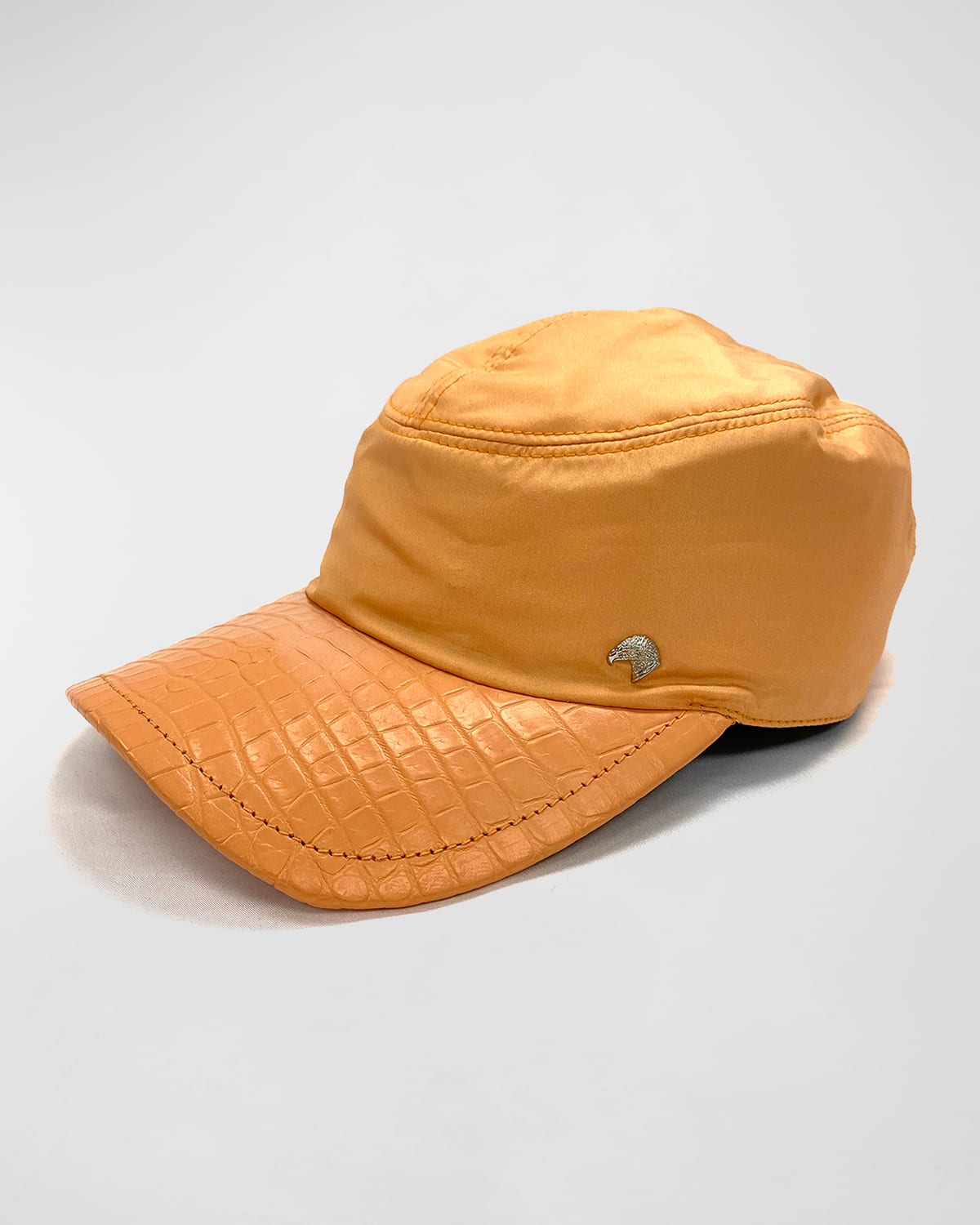 Men's Crocodile-Brim Baseball Hat