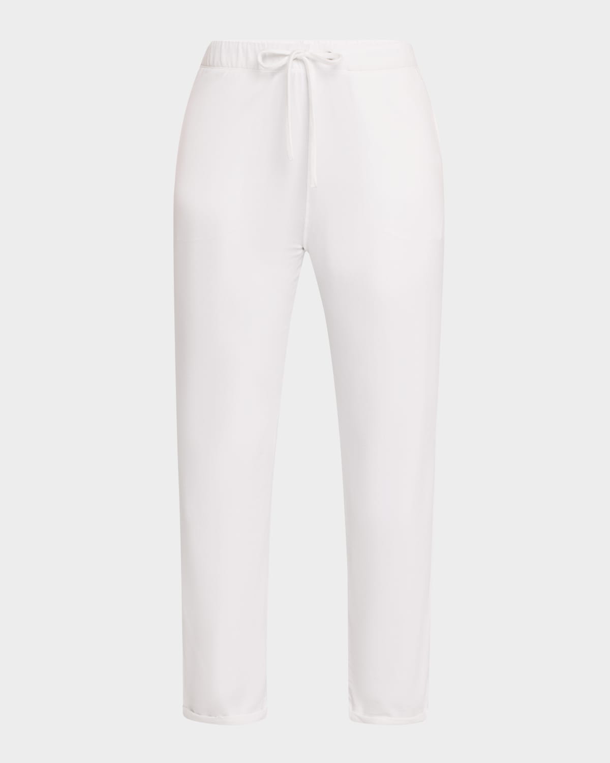 French Terry Cuffed Drawstring Pants