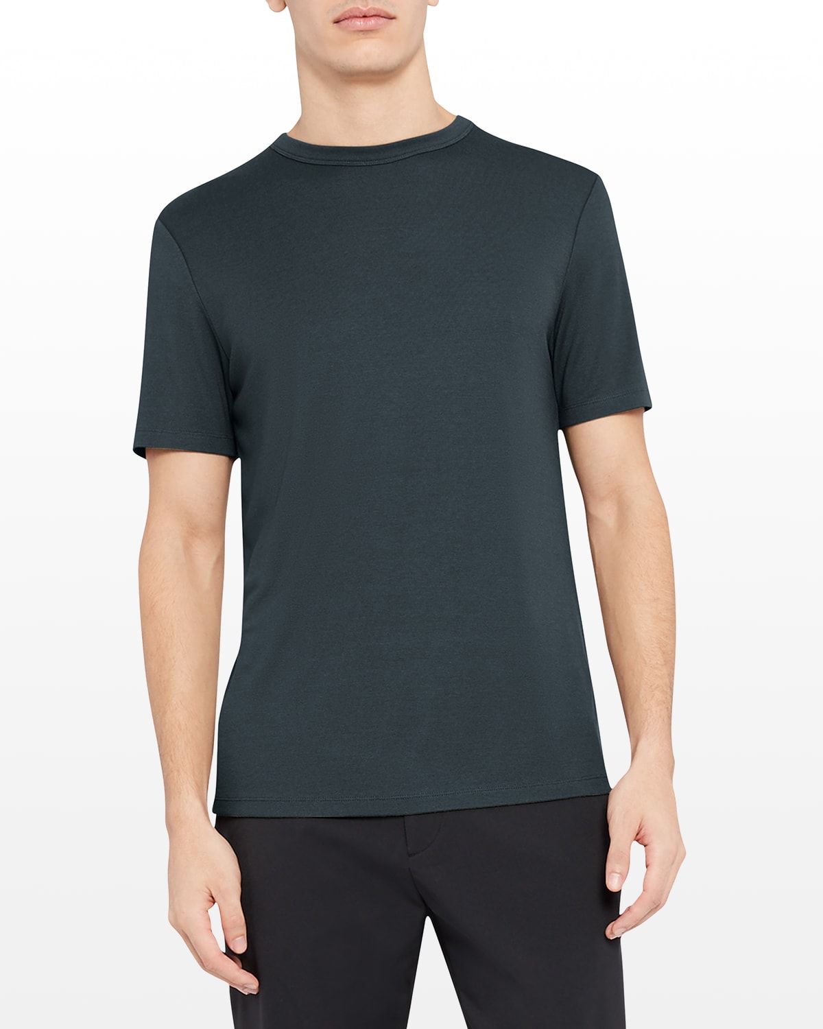 Theory Men's Ryder Short-sleeve T-shirt In Seamoss