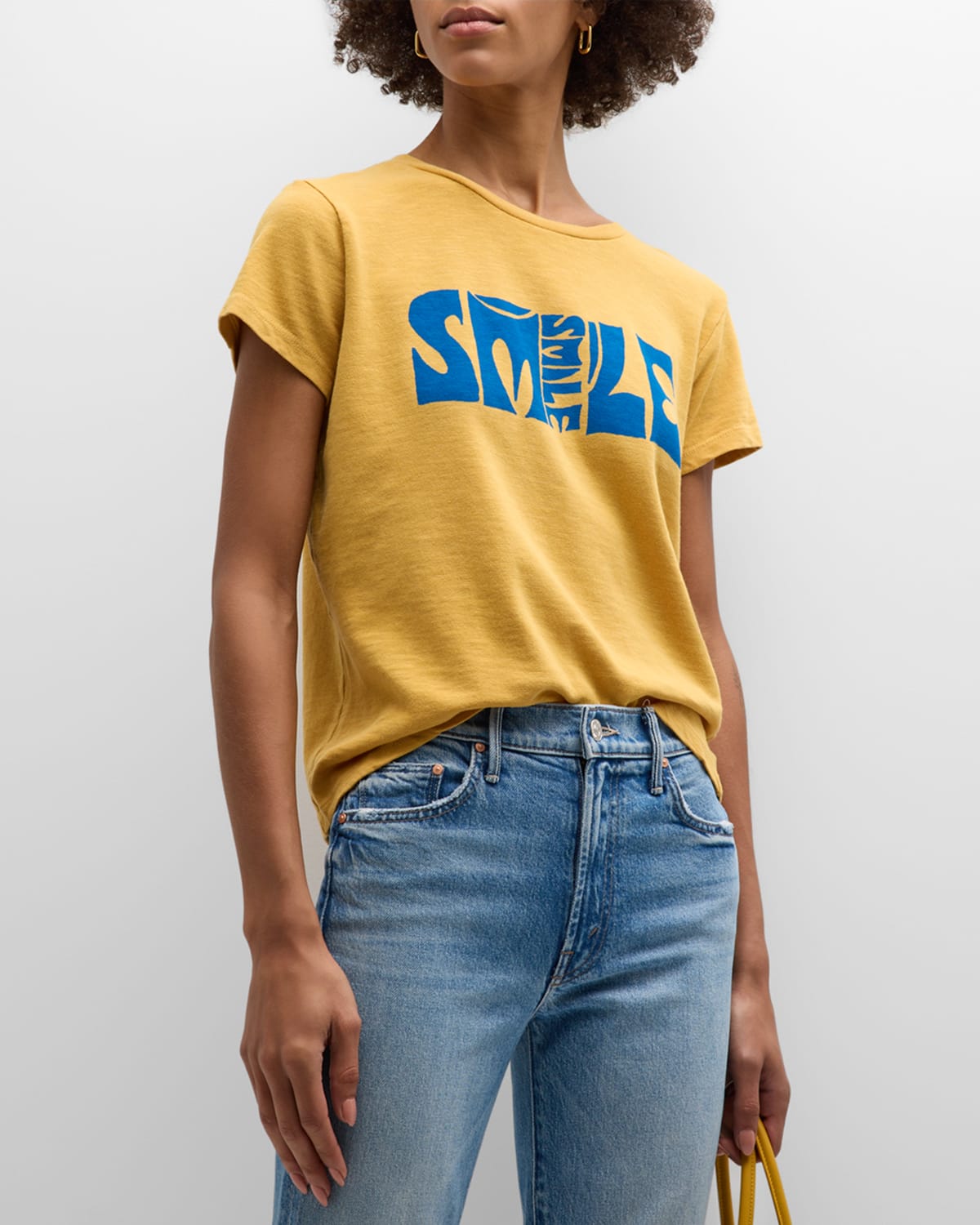 Mother The Sinful Crewneck Tee In Smi